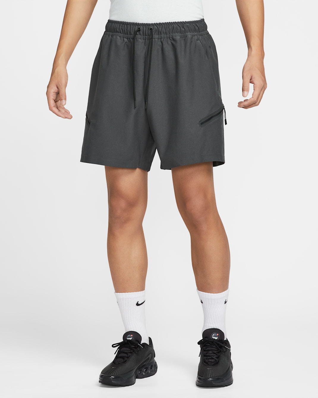 Nike Tech Men's Dri-FIT Shori Loose-Fit Shorts - Anthracite/Black