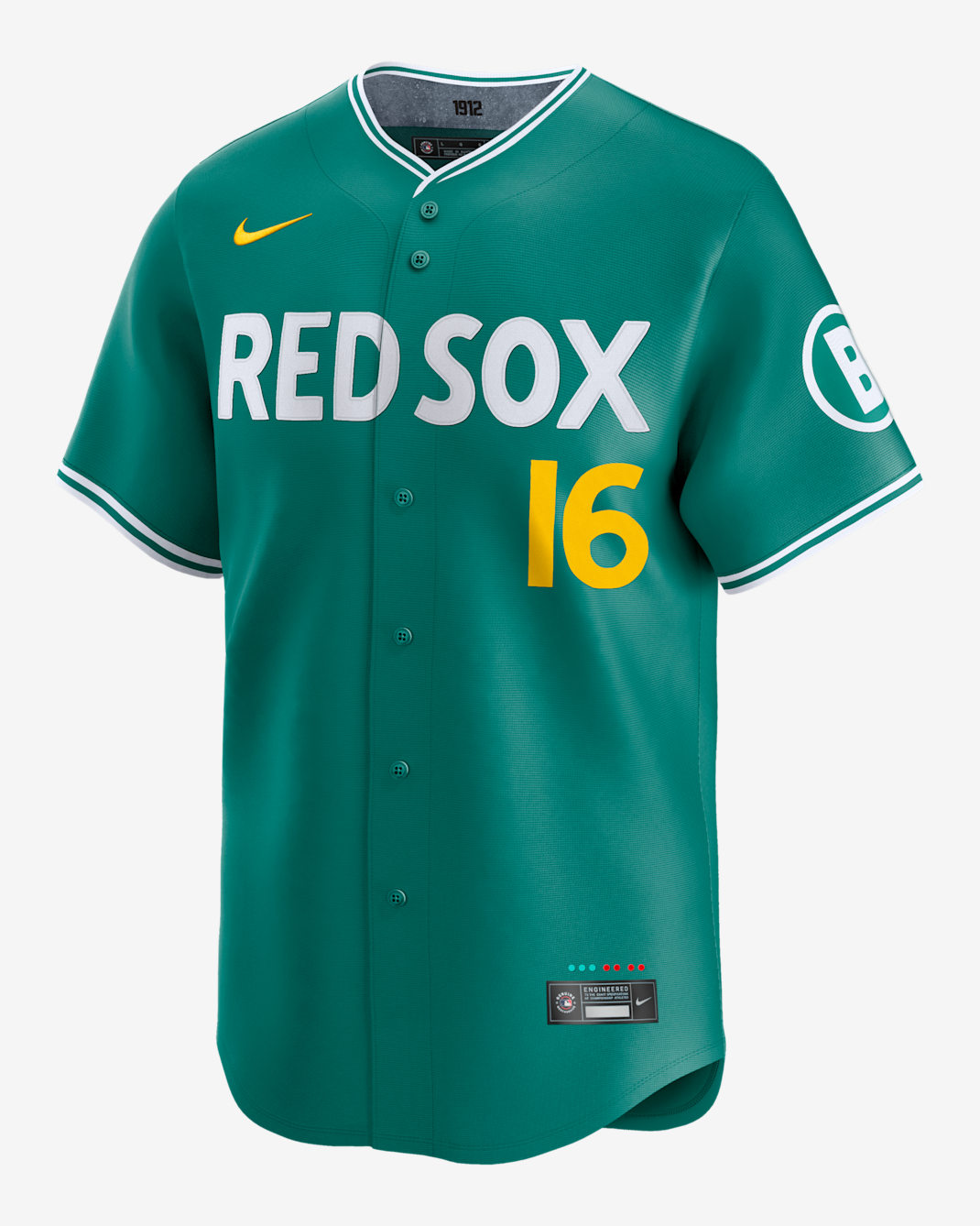 Jarren Duran Boston Red Sox City Connect Men's Nike Dri-FIT ADV MLB Limited Jersey - Green