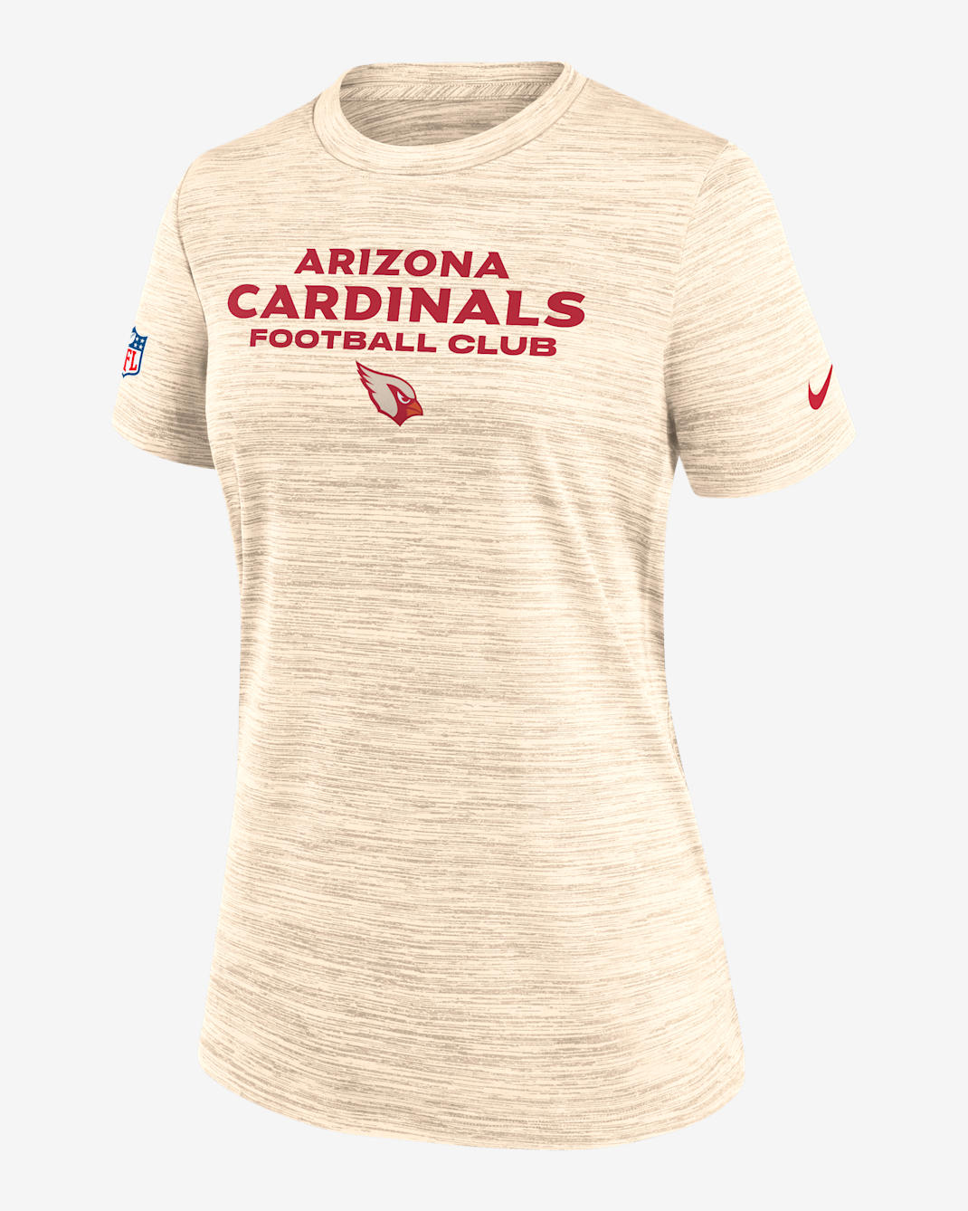 Arizona Cardinals Rivalries Collection Sideline Velocity Women's Nike Dri-FIT NFL T-Shirt - Natural