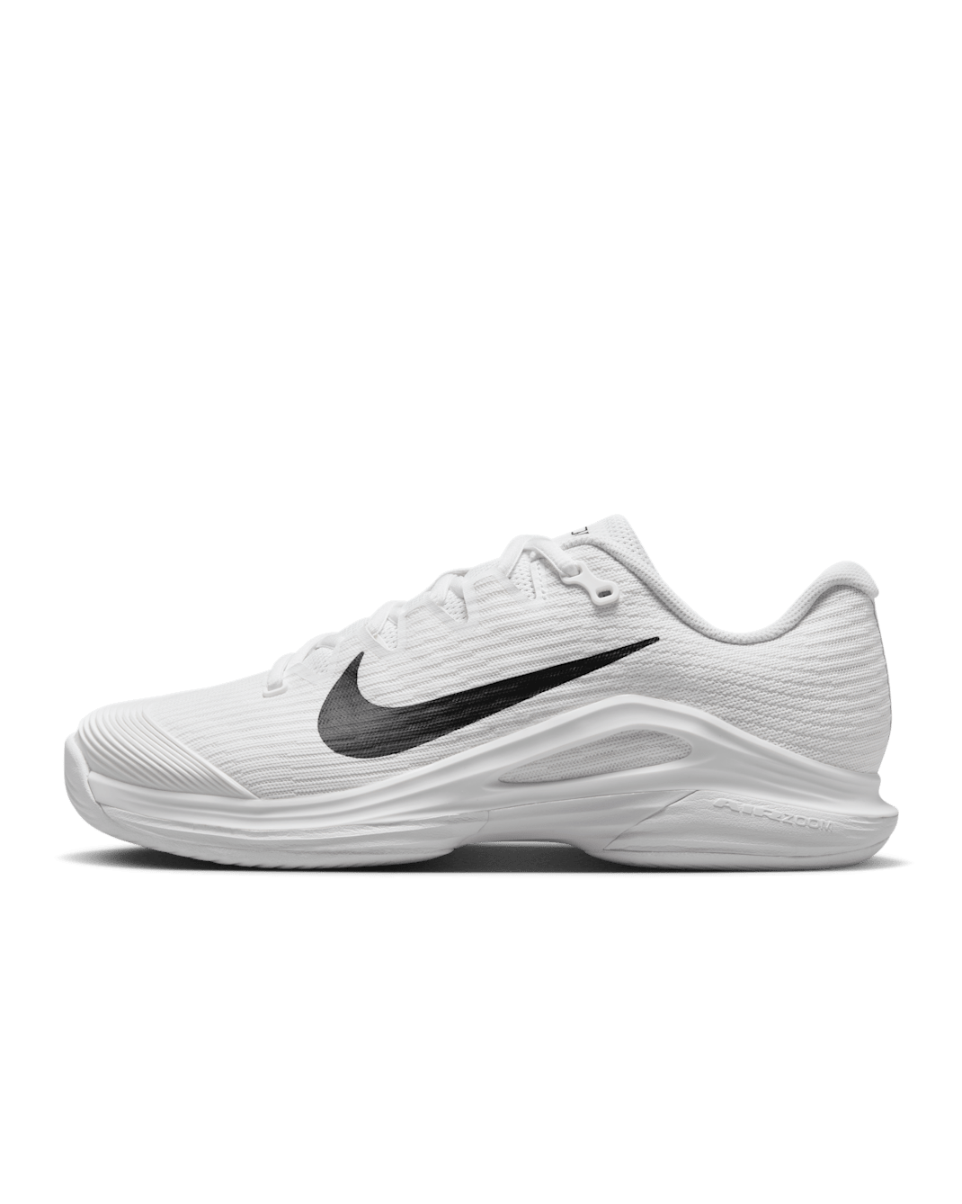 Nike Vapor 12 Women's Hard Court Tennis Shoes - White/Summit White/Black