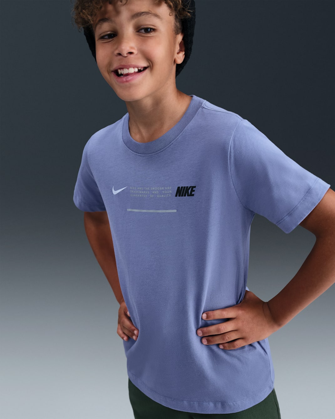 Nike Sportswear Older Kids' T-Shirt - World Indigo