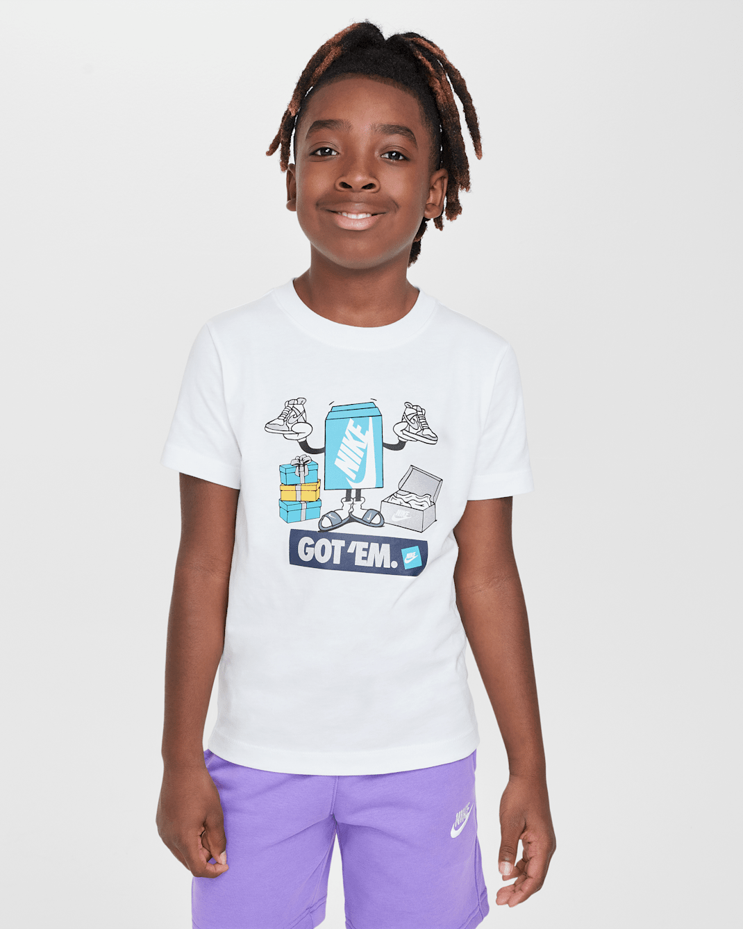 T-shirt Nike Sportswear pour ado - Blanc