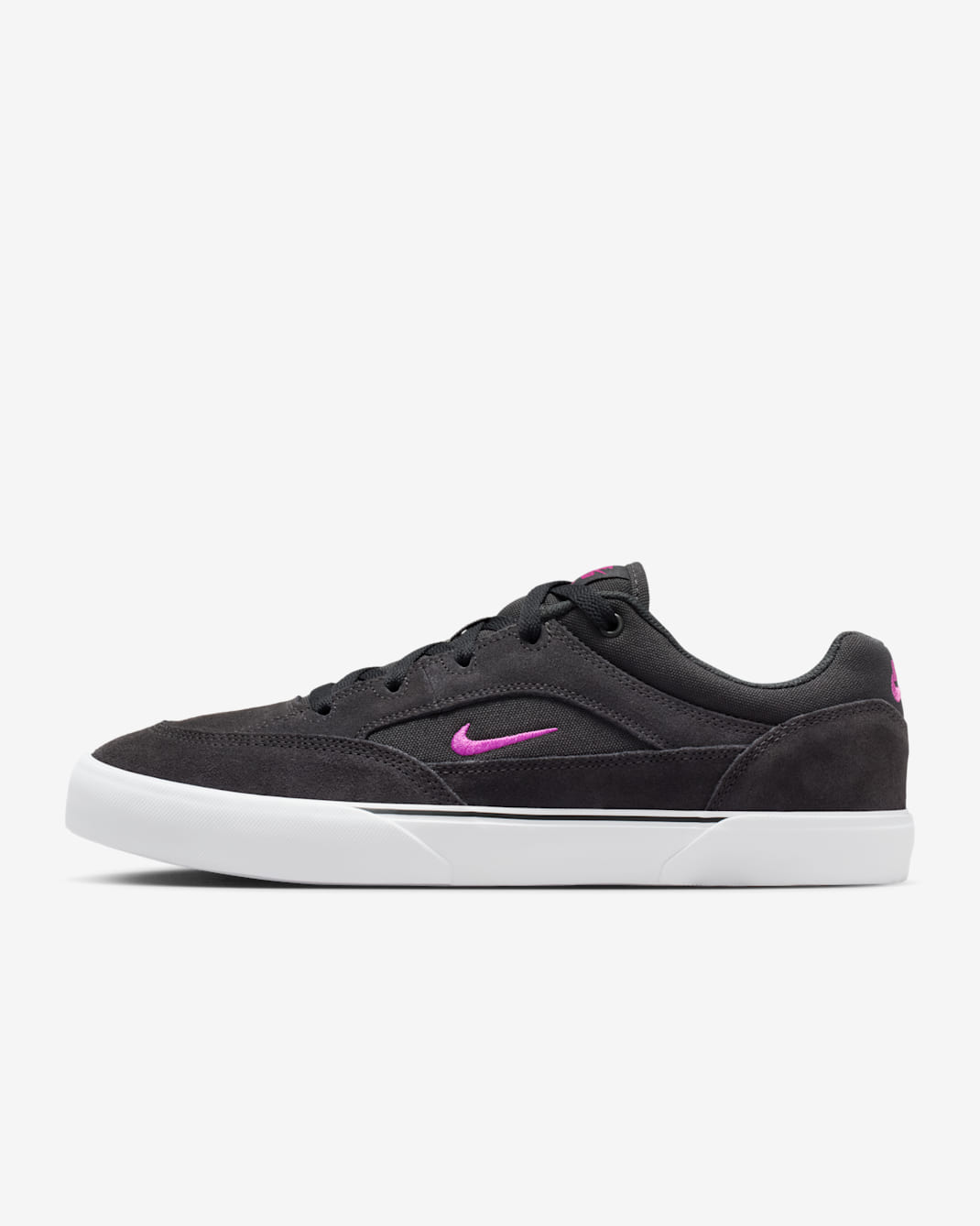 Nike SB Malor Zapatillas - Hombre - Dark Smoke Grey/Dark Smoke Grey/Blanco/Rave Pink