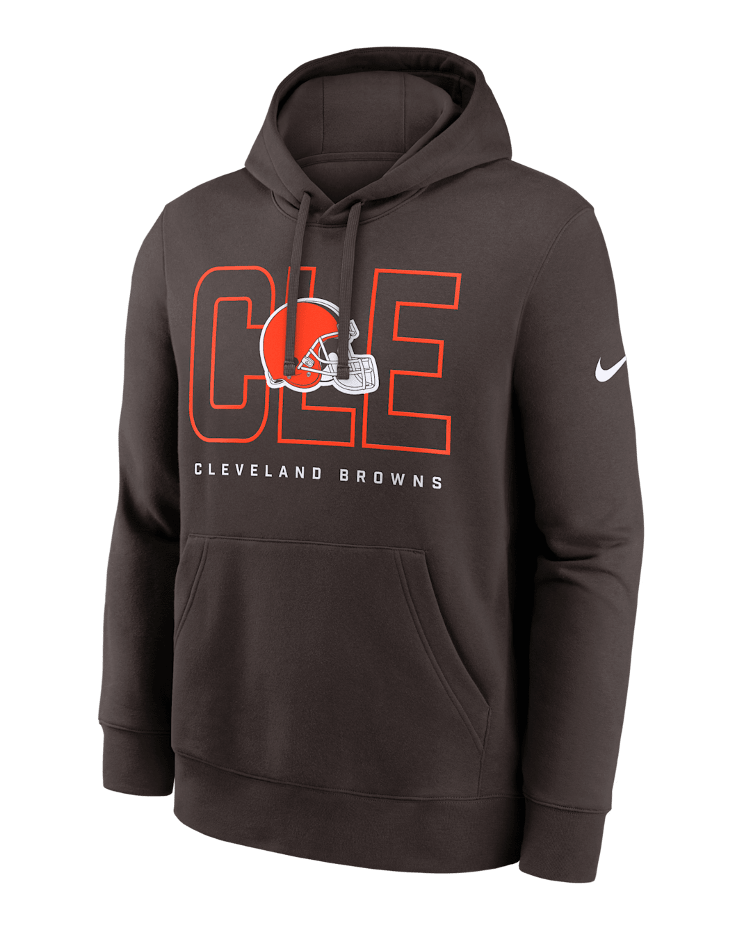 Cleveland Browns Busted Play Club Men's Nike NFL Pullover Hoodie - Brown