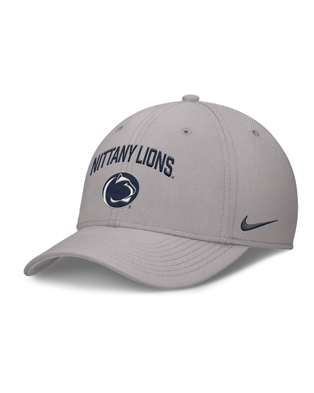 Penn State On-Field Rise Swoosh Men's Nike Dri-FIT College Hat - Grey