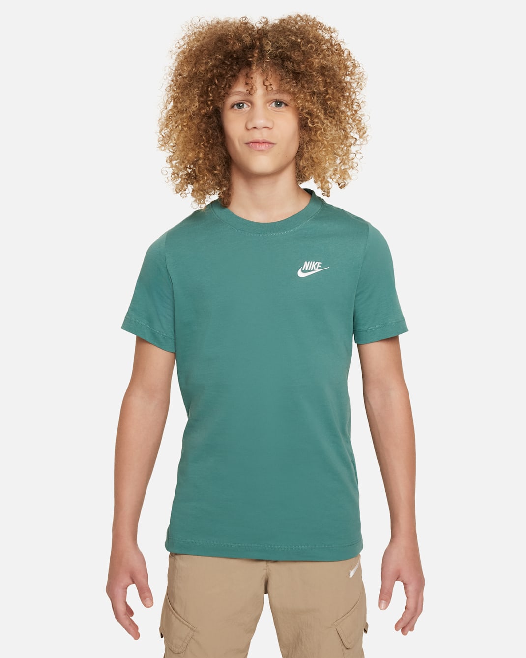 Nike Sportswear Older Kids' T-Shirt - Bicoastal/White