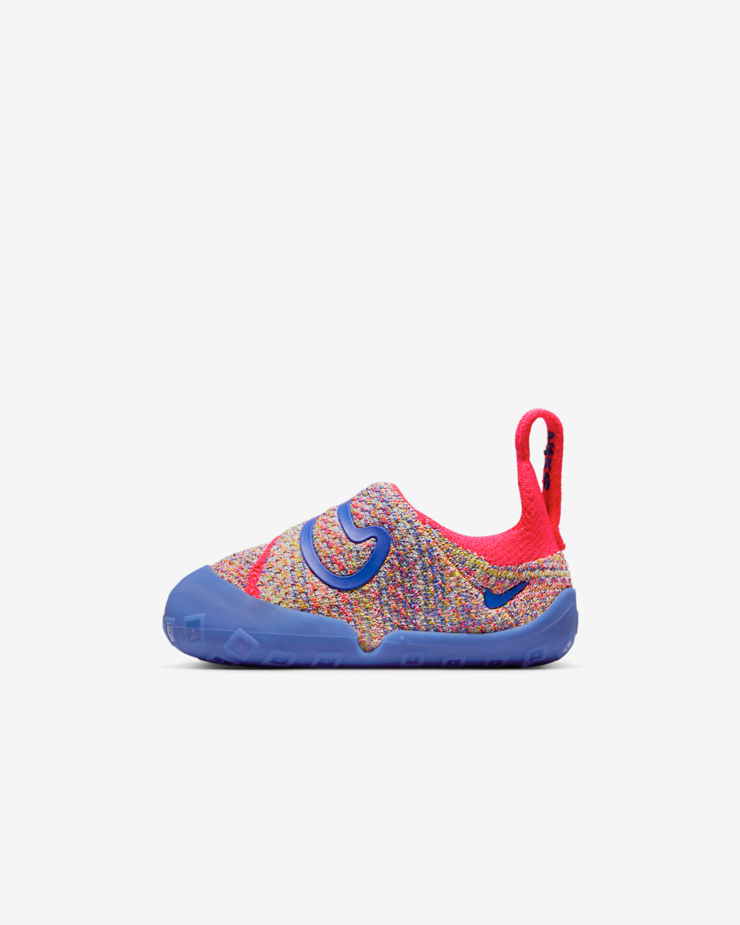 Nike Swoosh 1 Baby/Toddler Shoes - Sail/Siren Red/Vivid Sulphur/Game Royal