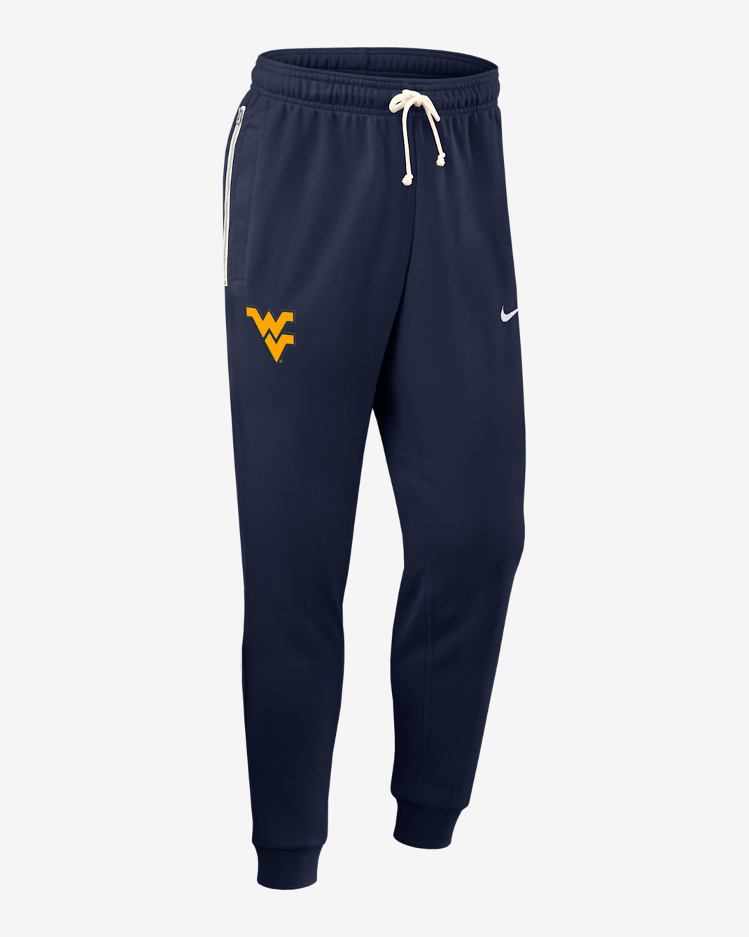 West Virginia Sideline Men's Nike Dri-FIT College Taper Pants - Navy