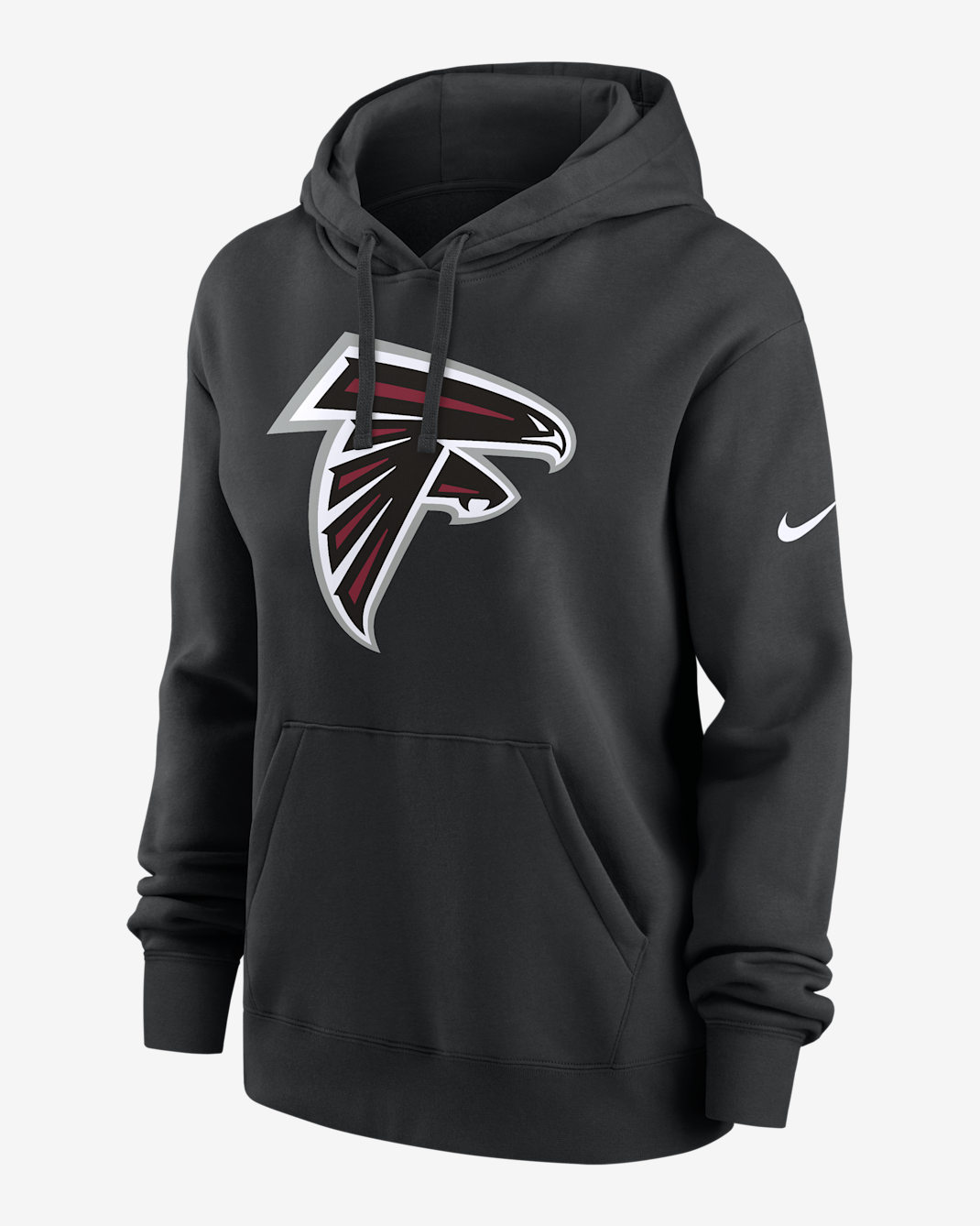 Atlanta Falcons Club Women's Nike NFL Pullover Hoodie - Black