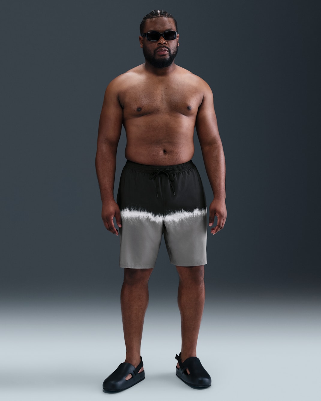 Nike Swim Breaker Men's 9" Boxer Volley Shorts - Black
