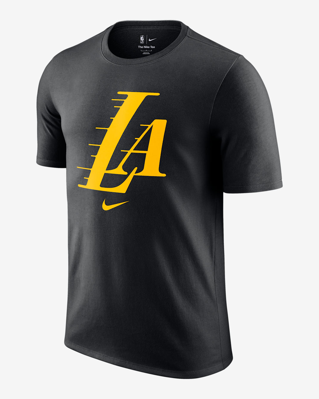 Los Angeles Lakers Essential City Edition Nike NBA-T-shirt til mænd - sort