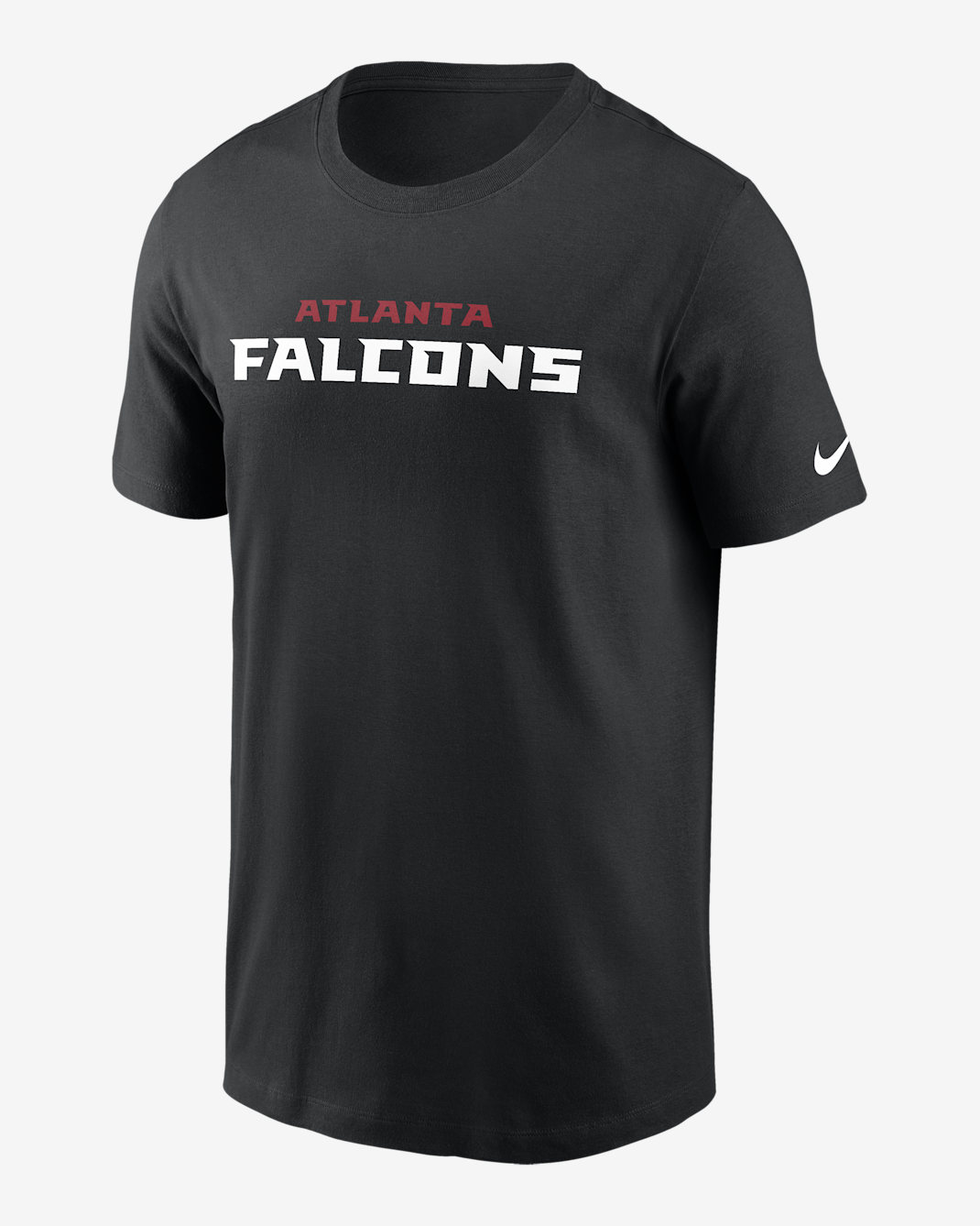 Atlanta Falcons Wordmark Essential Men's Nike NFL T-Shirt - Black