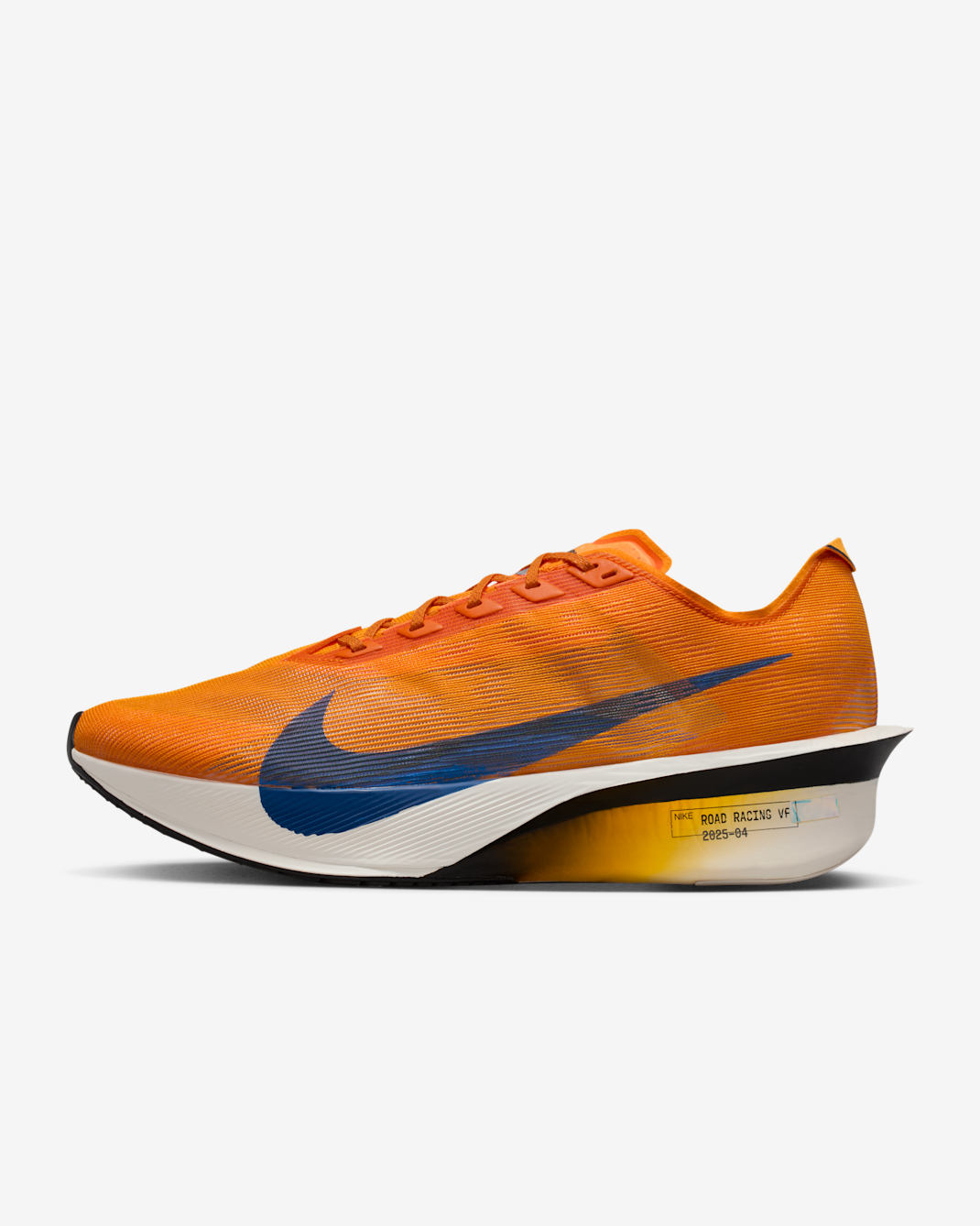 Tenis de carrera en pavimento para hombre Nike Vaporfly 4 - Piel de naranja/Negro/Vela/Royal team