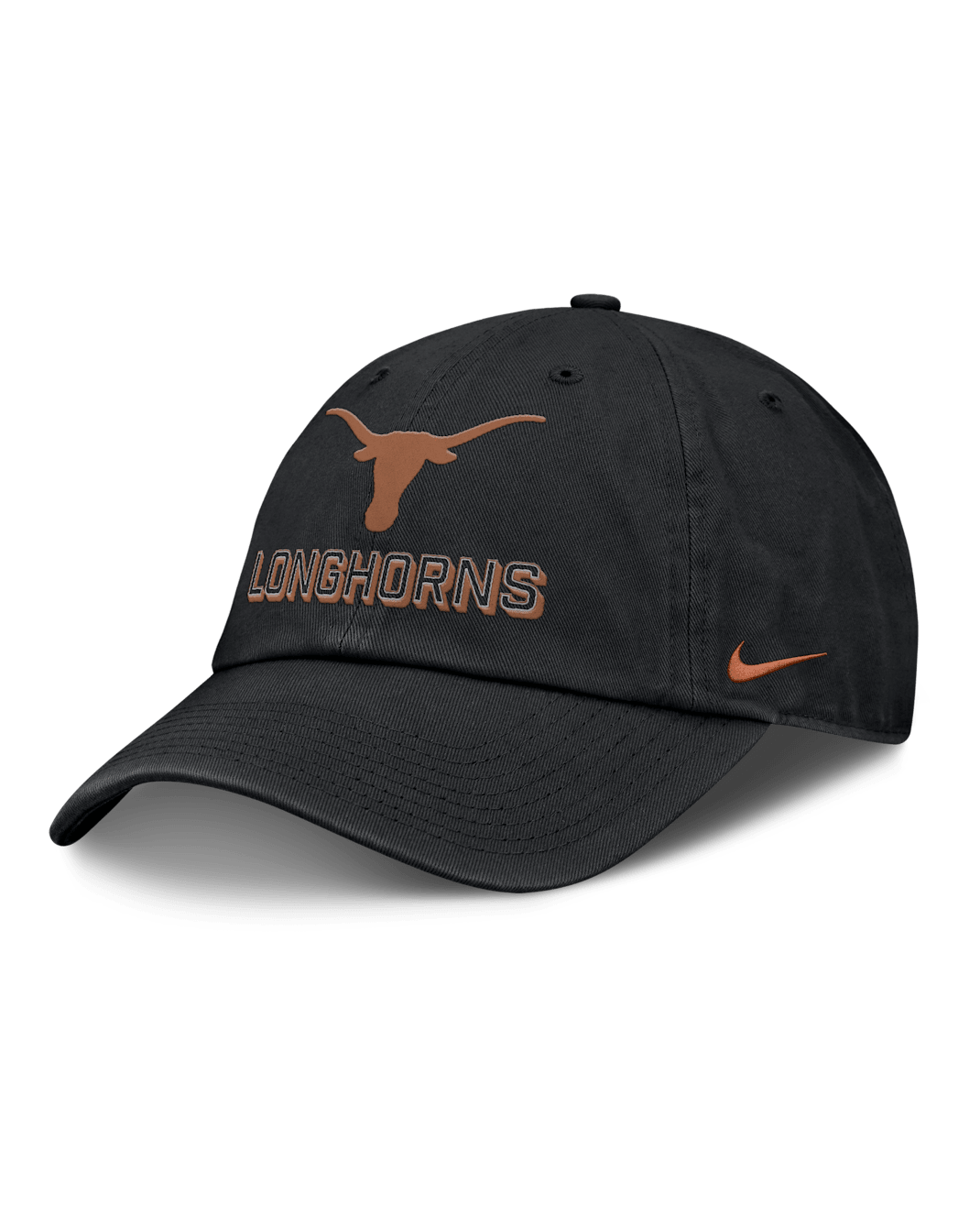 Texas On-Field Club Gameday Men's Nike College Adjustable Hat - Black