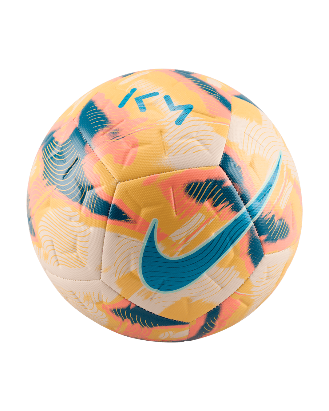 Nike Academy "Kylian Mbappé" Fußball - Guava Ice/Melon Tint/Green Abyss