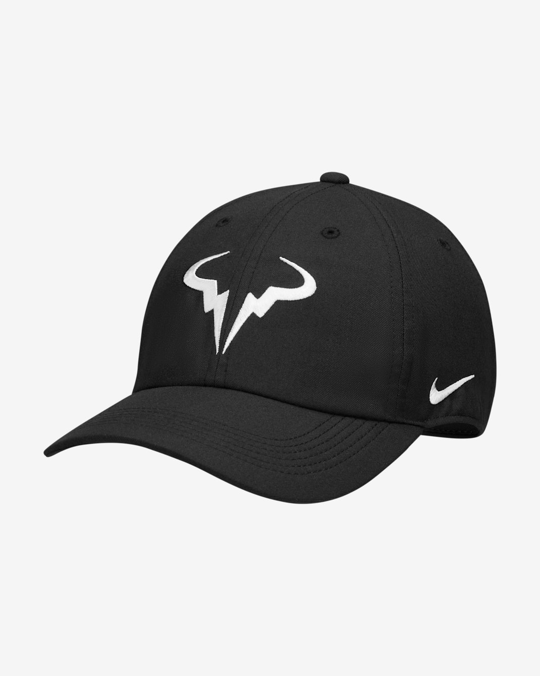 NikeCourt AeroBill Rafa Heritage86 Tennis Hat - Black/White