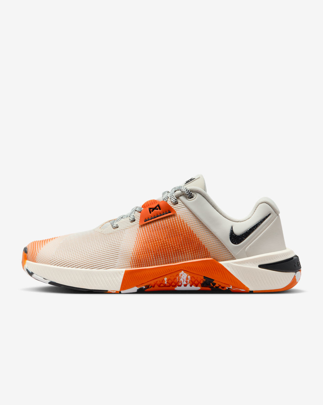 Nike Metcon 10 treningssko til dame - Soft Pearl/Safety Orange/Svart