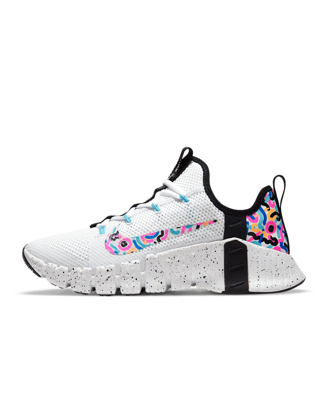 Scarpa da training Nike Free Metcon 3 - Donna - Bianco/Baltic Blue/Pink Blast/Bianco