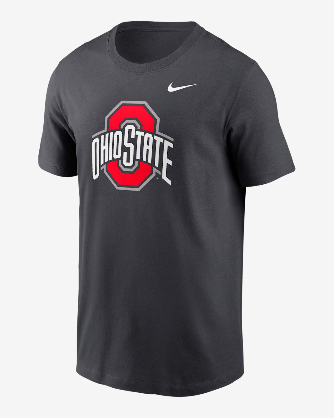 Ohio State Buckeyes Primetime Logo Men's Nike College T-Shirt - Anthracite