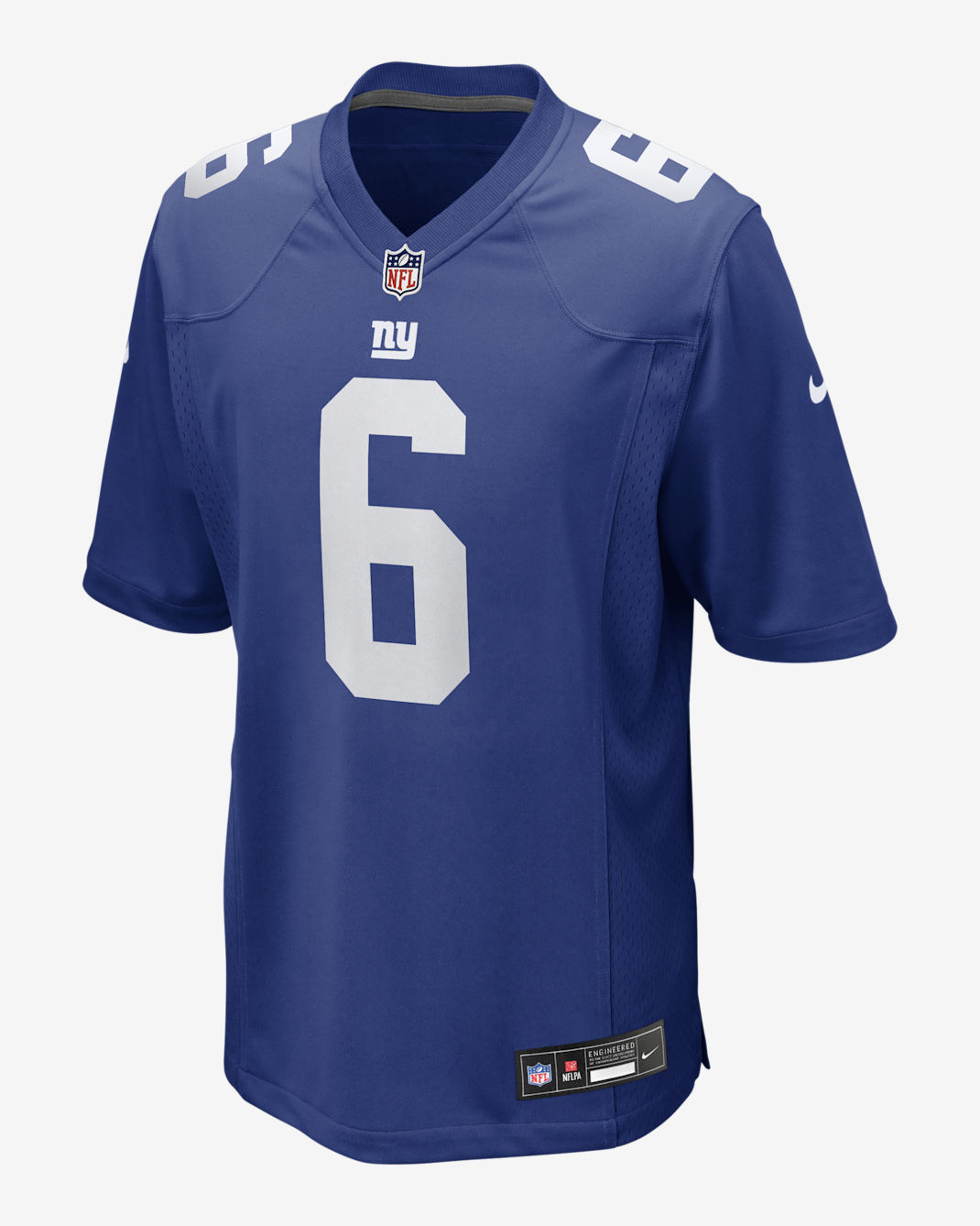 Jaxson Dart New York Giants 2025 NFL Draft First Round Pick Men's Nike NFL Game Jersey - Royal