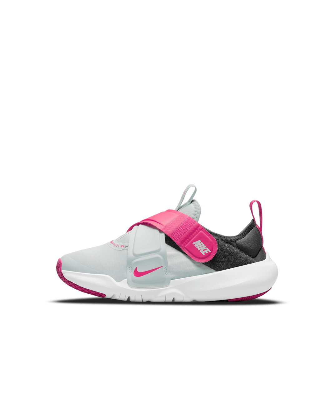 Nike Flex Advance Younger Kids' Shoes - Pure Platinum/Sangria/Pink Prime