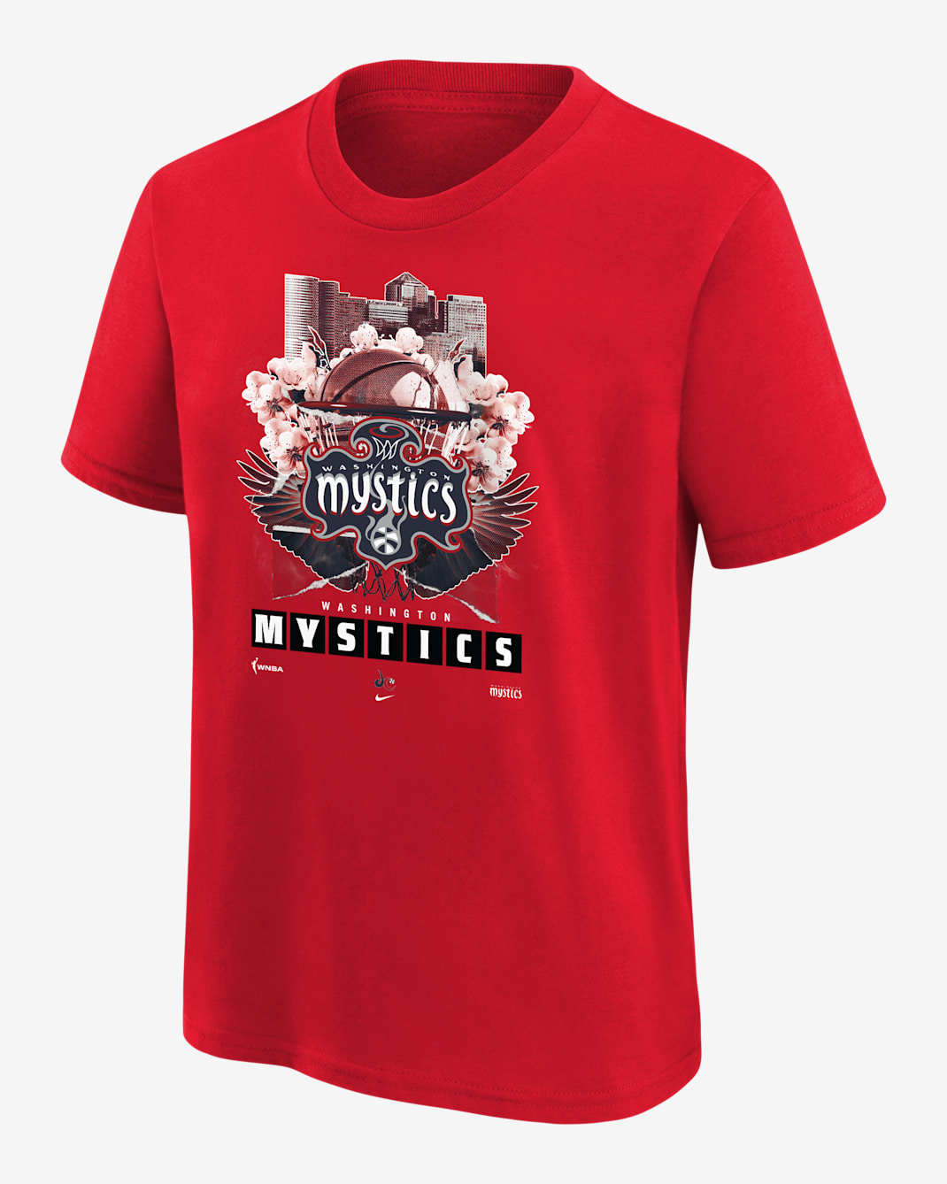 Washington Mystics Big Kids' Nike WNBA T-Shirt - University Red