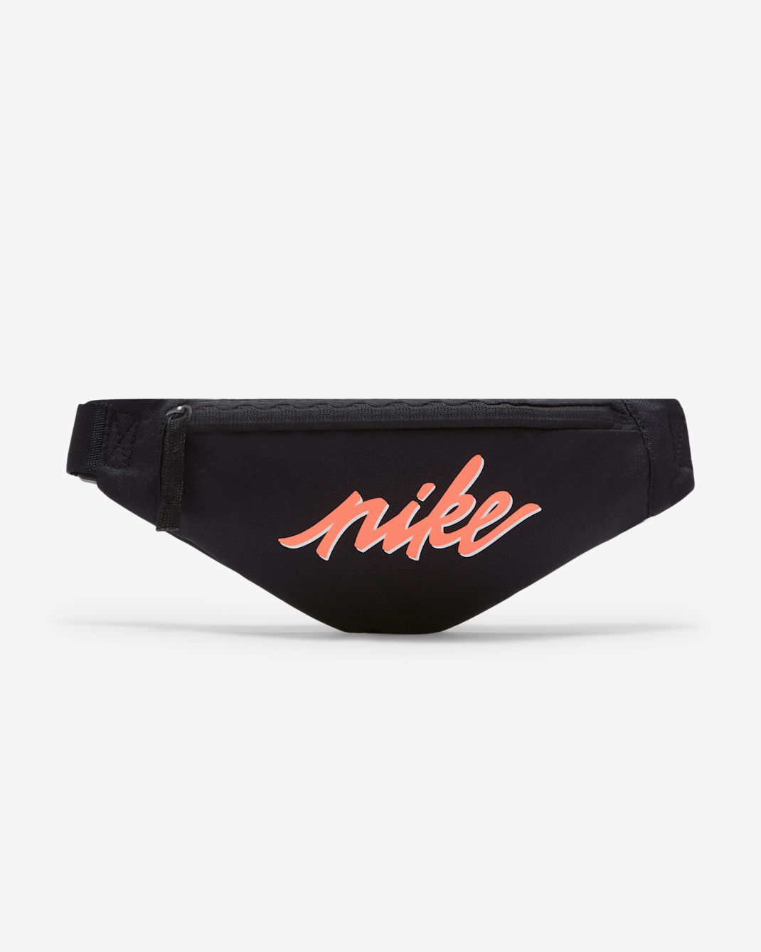 Nike Heritage Women's Hip Pack (Small) - Black/Black/Bright Mango