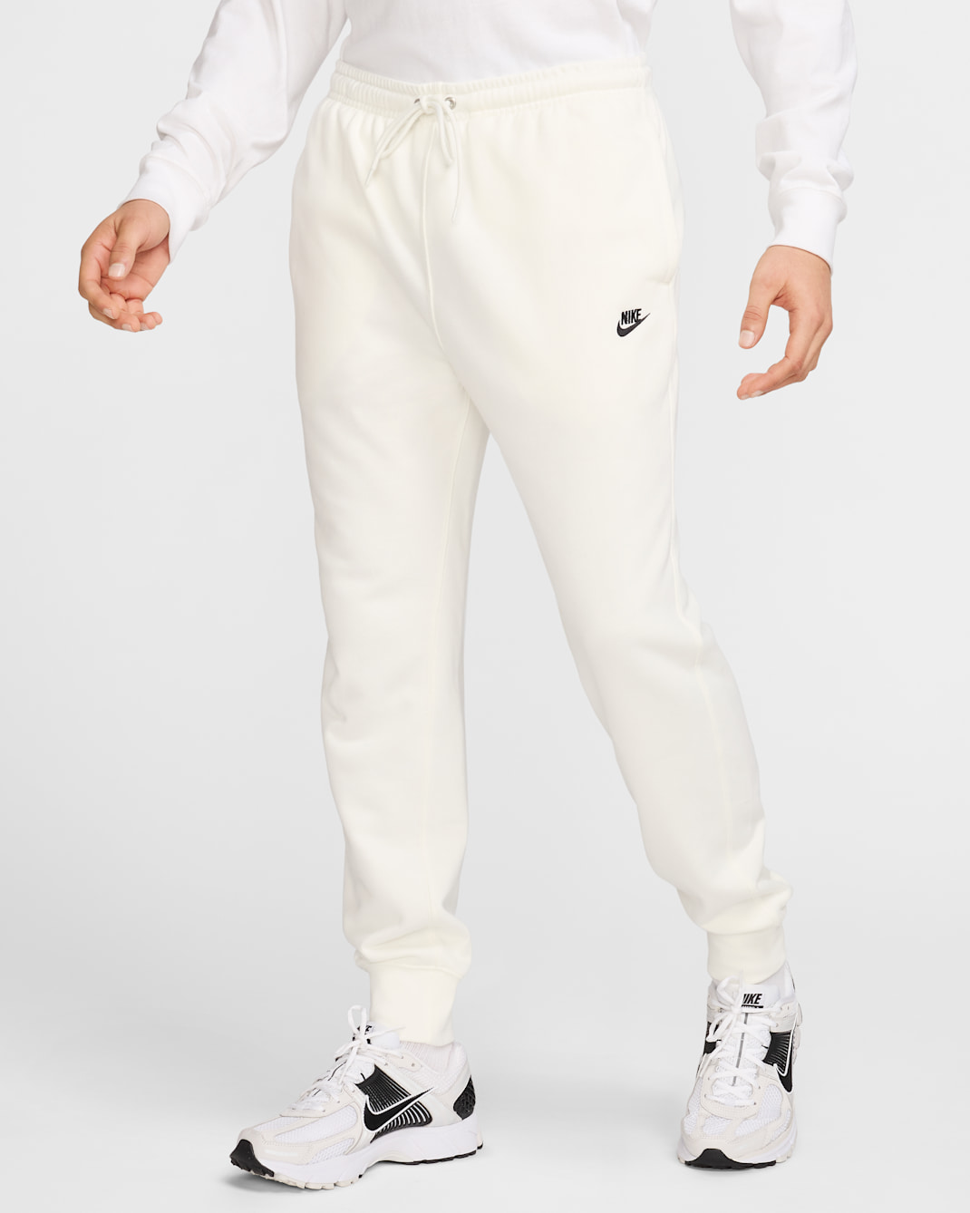 Nike Club joggingbroek van sweatstof voor heren - Sail/Sail/Zwart