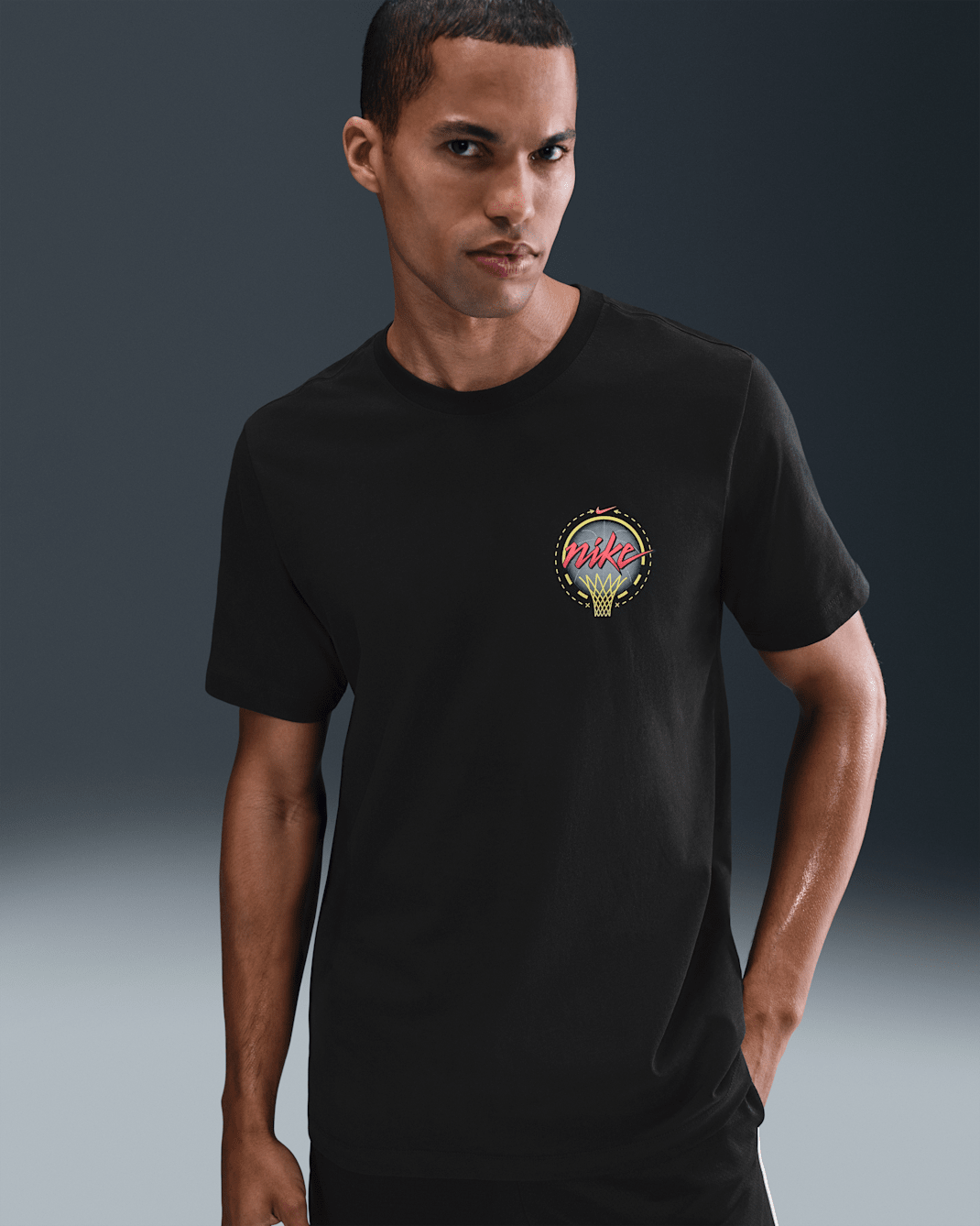 Nike Men's Basketball T-Shirt - Black