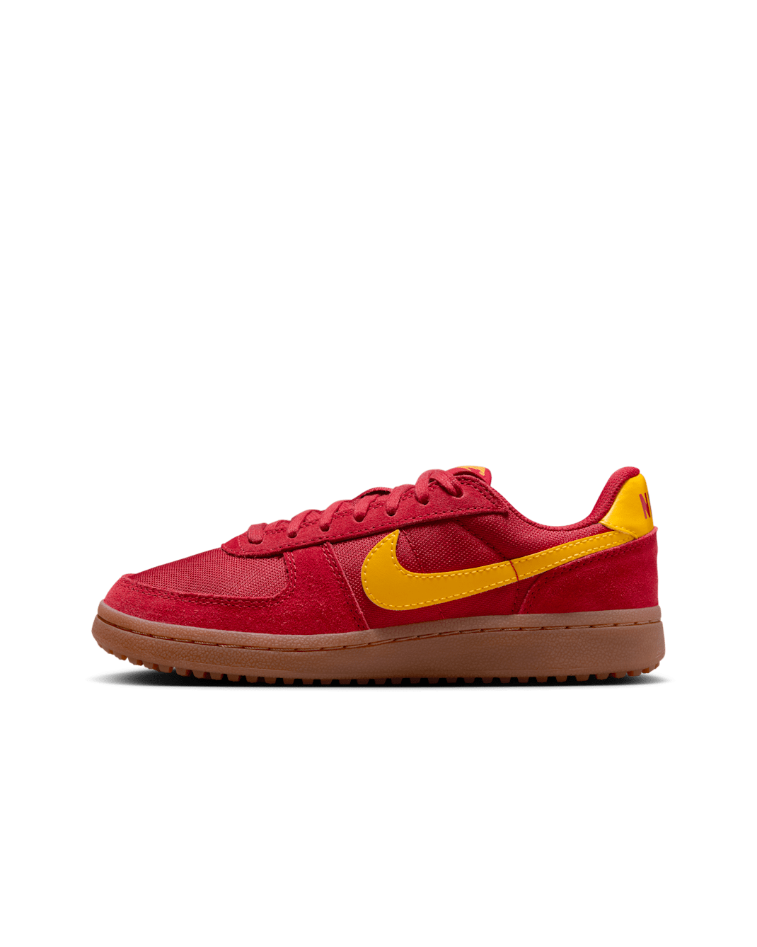 Nike Field General Older Kids' Shoes - Gym Red/Gum Medium Brown/Team Gold