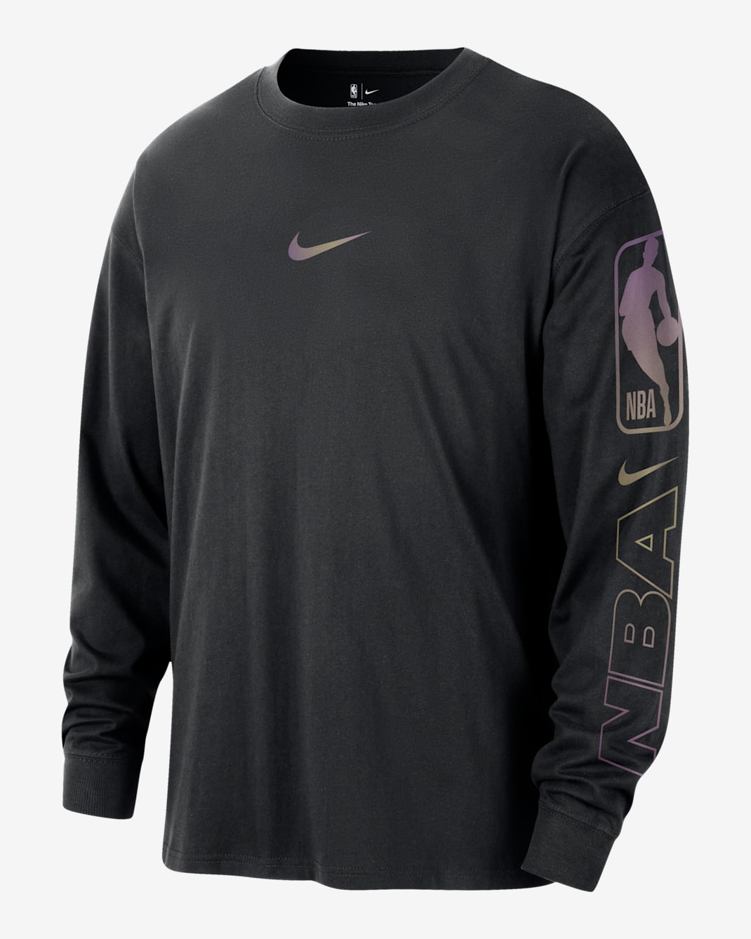 Team 31 Men's Nike NBA Max90 Long-Sleeve T-Shirt - Black