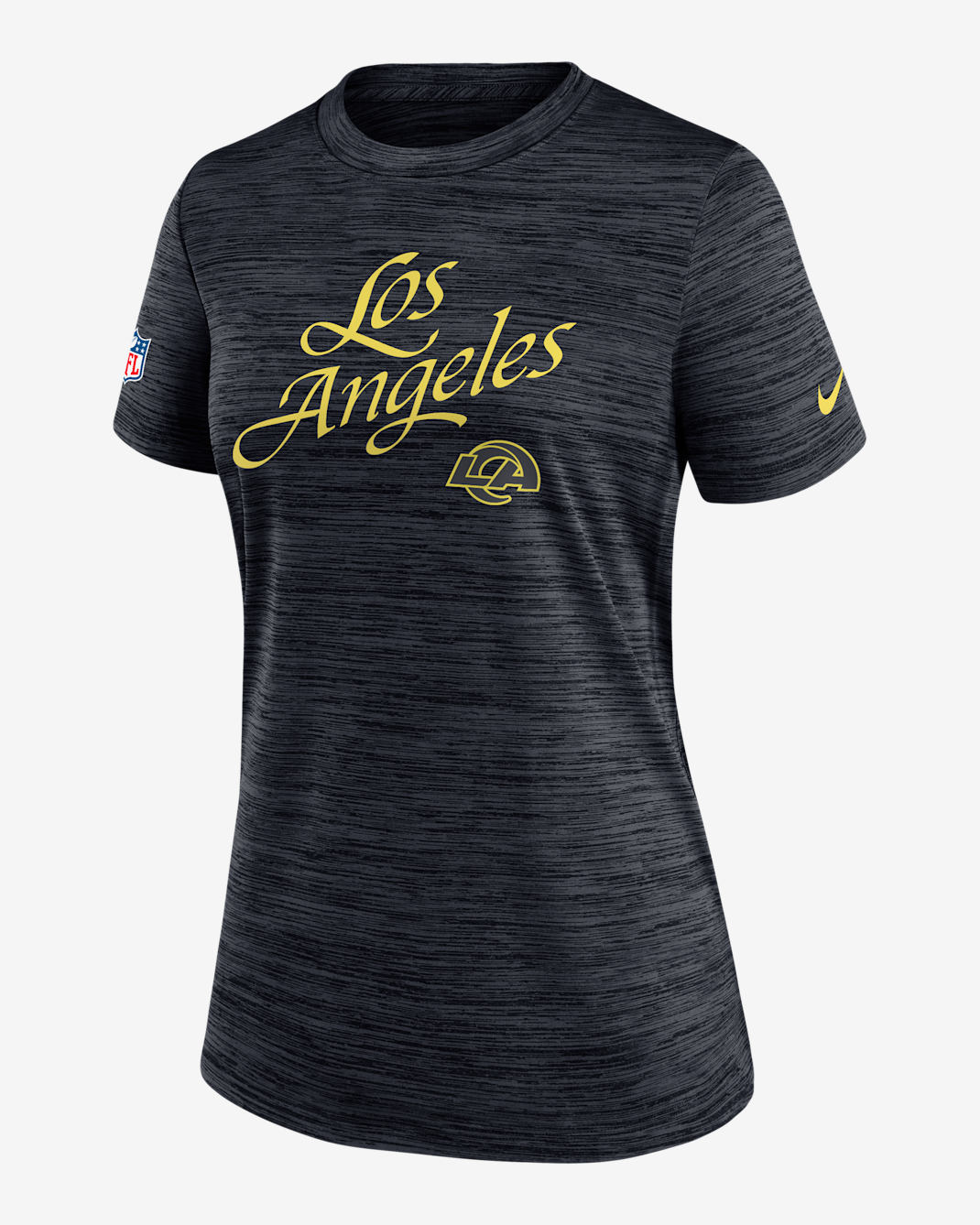 Los Angeles Rams Rivalries Collection Sideline Velocity Women's Nike Dri-FIT NFL T-Shirt - Navy