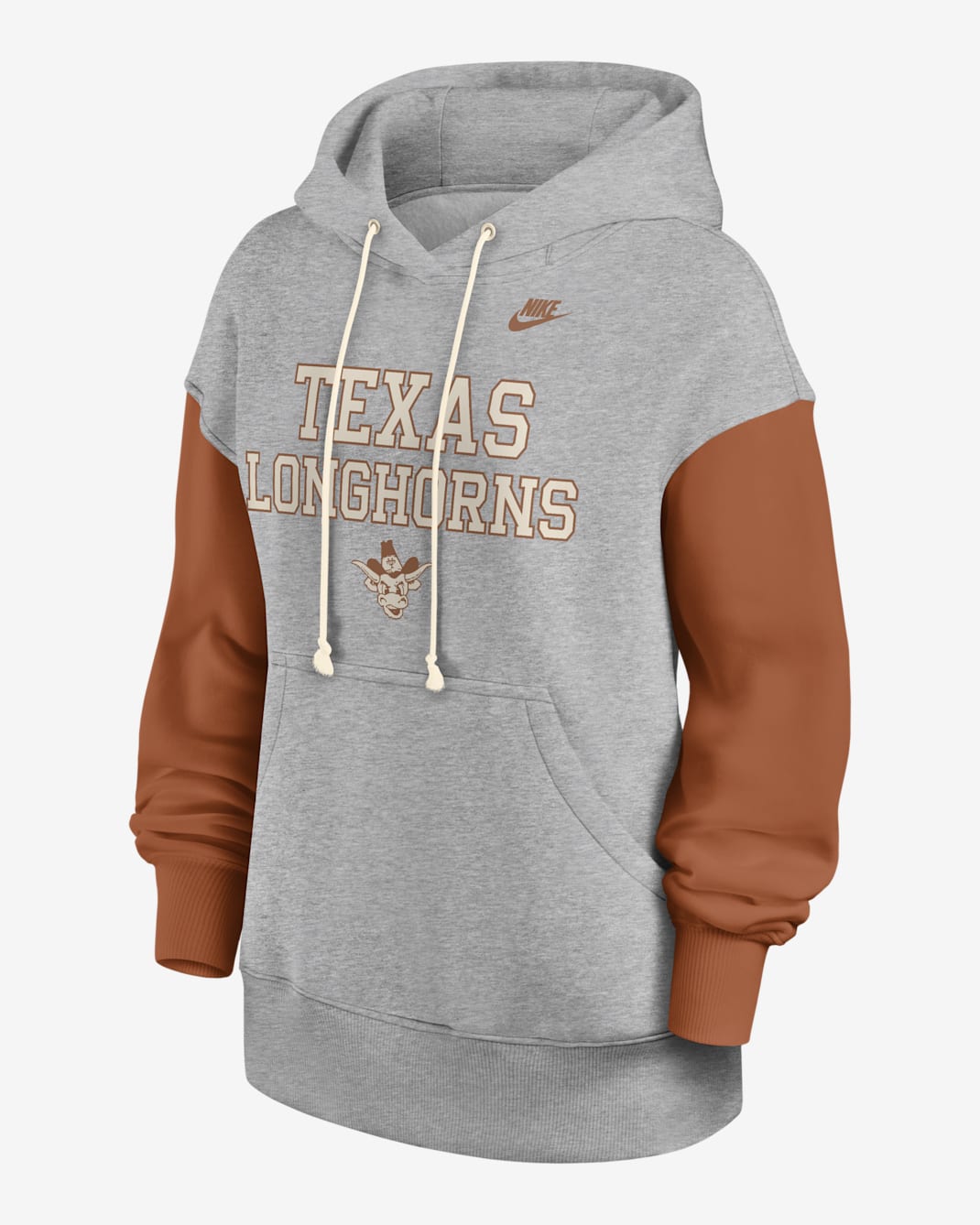 Texas Legacy Phoenix Women's Nike College Pullover Hoodie - Grey Heather