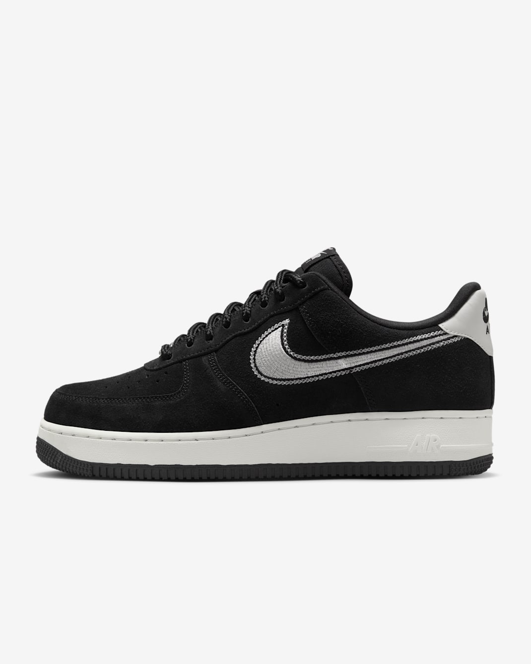 Tenis para hombre Nike Air Force 1 '07 LV8 - Negro/Vela