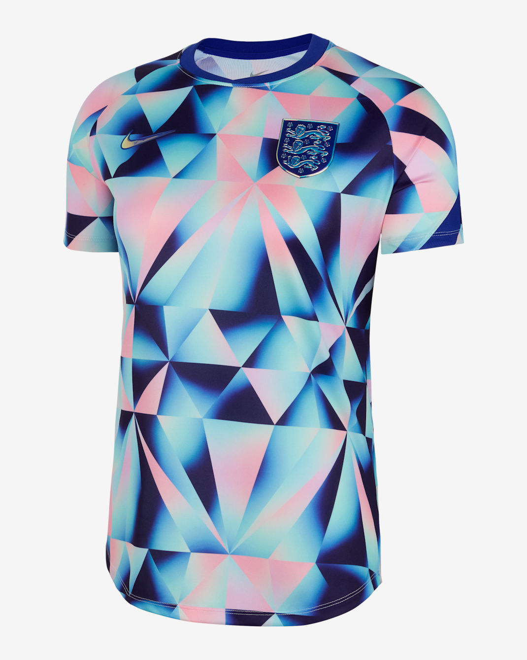 England Women's Nike Pre-Match Soccer Top - Concord/Concord/Concord