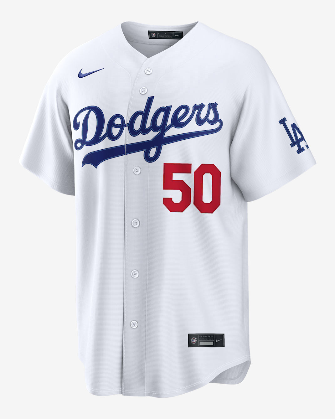 Mookie Betts Los Angeles Dodgers Men's Nike MLB Stadium Jersey - White