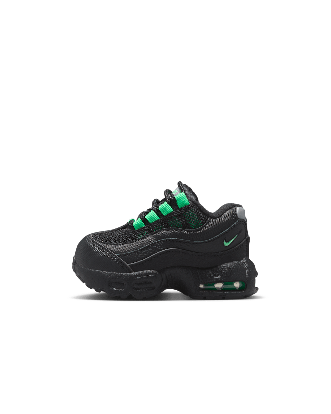 Scarpa Nike Air Max 95 Recraft – Bebè e bimbo/a - Nero/Nero/Pearl Grey/Green Shock