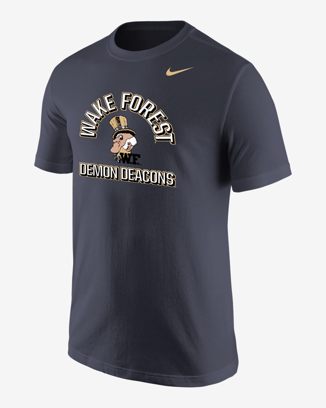 Wake Forest Men's Nike College 365 T-Shirt - Anthracite