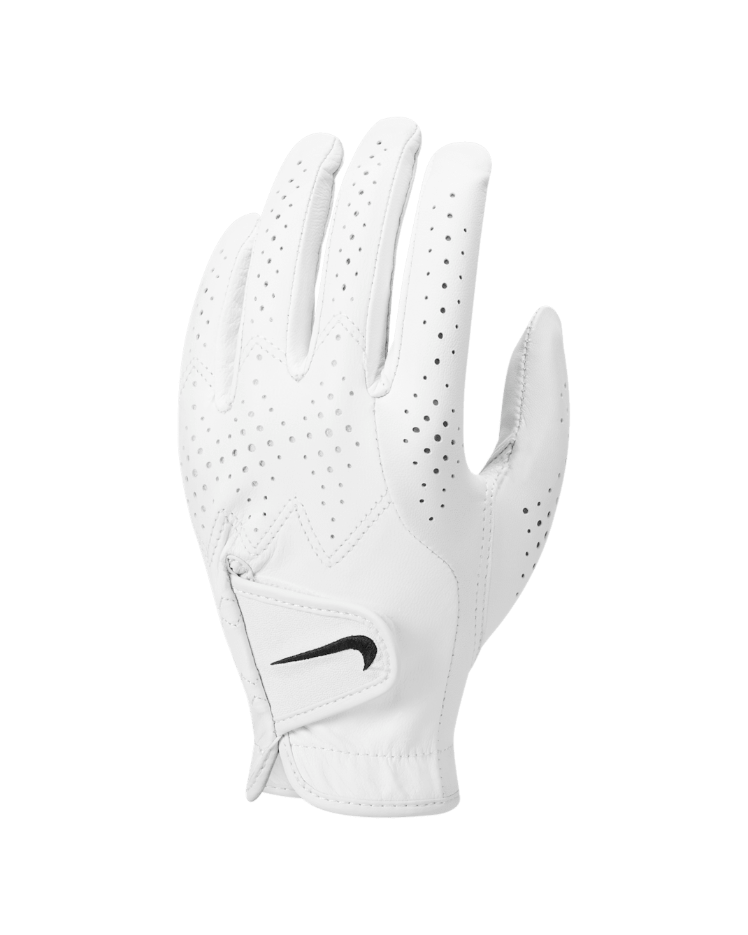 Nike Tour Classic 4-golfhandske til kvinder (venstre hånd) - Pearl White/Pearl White/sort