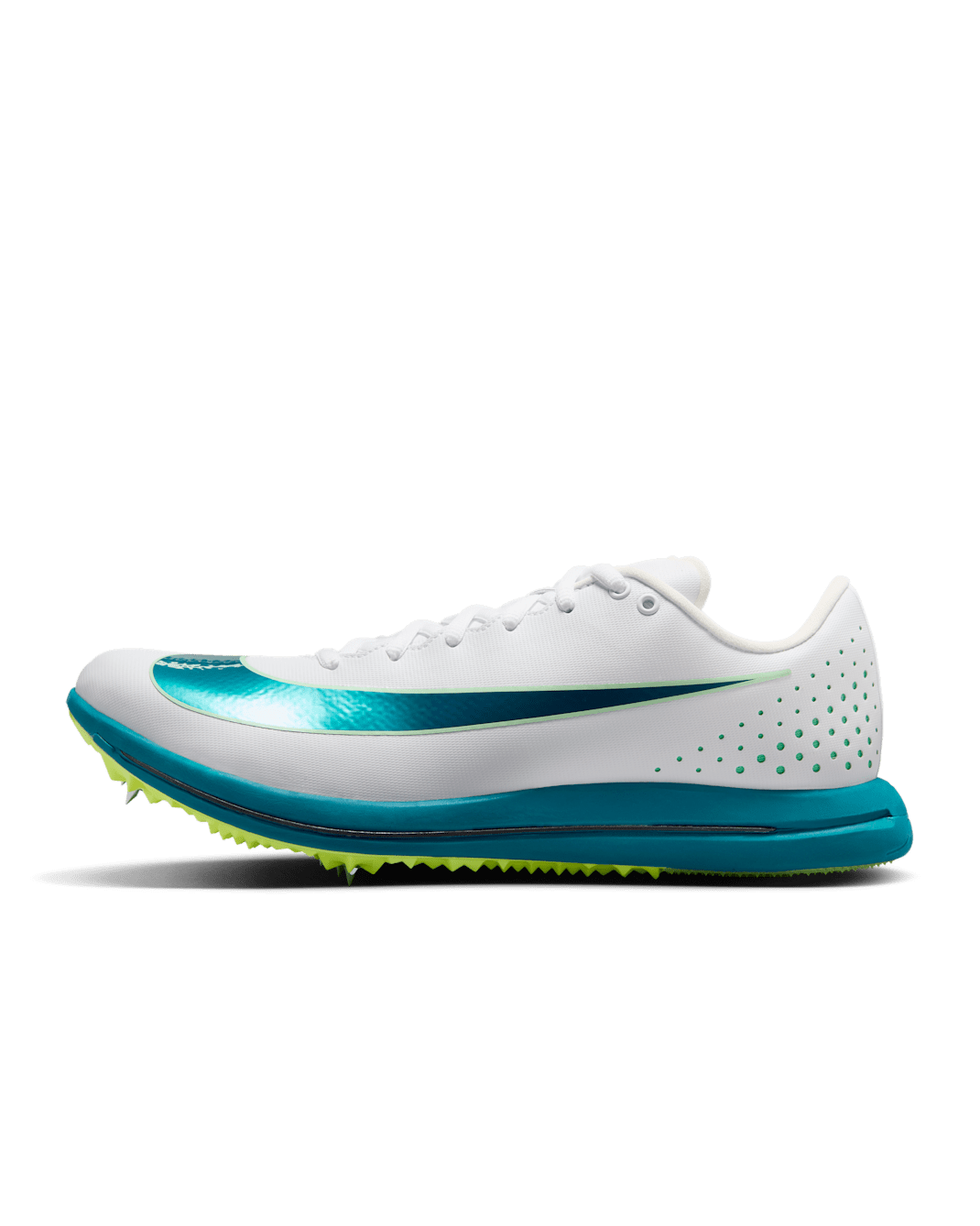 Nike Triple Jump Elite 3 Sprung-Spike für Leichtathletik - Weiß/Electric Algae/Vapor Green/Bright Spruce