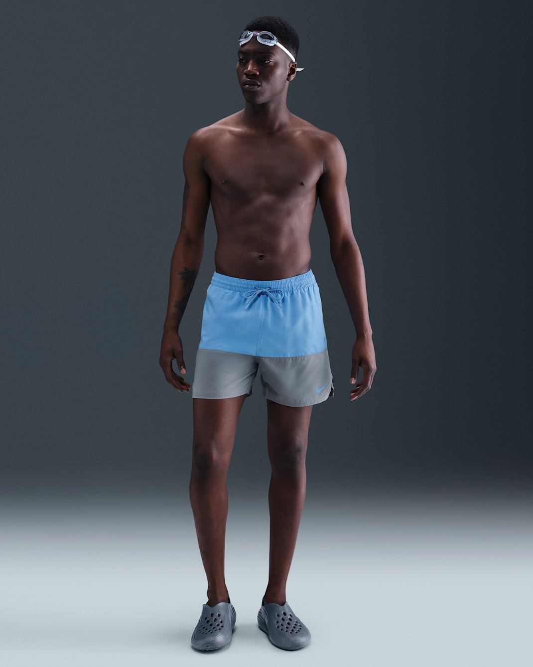 Shorts de baño de 13 cm para hombre Nike Split - Azul universitario