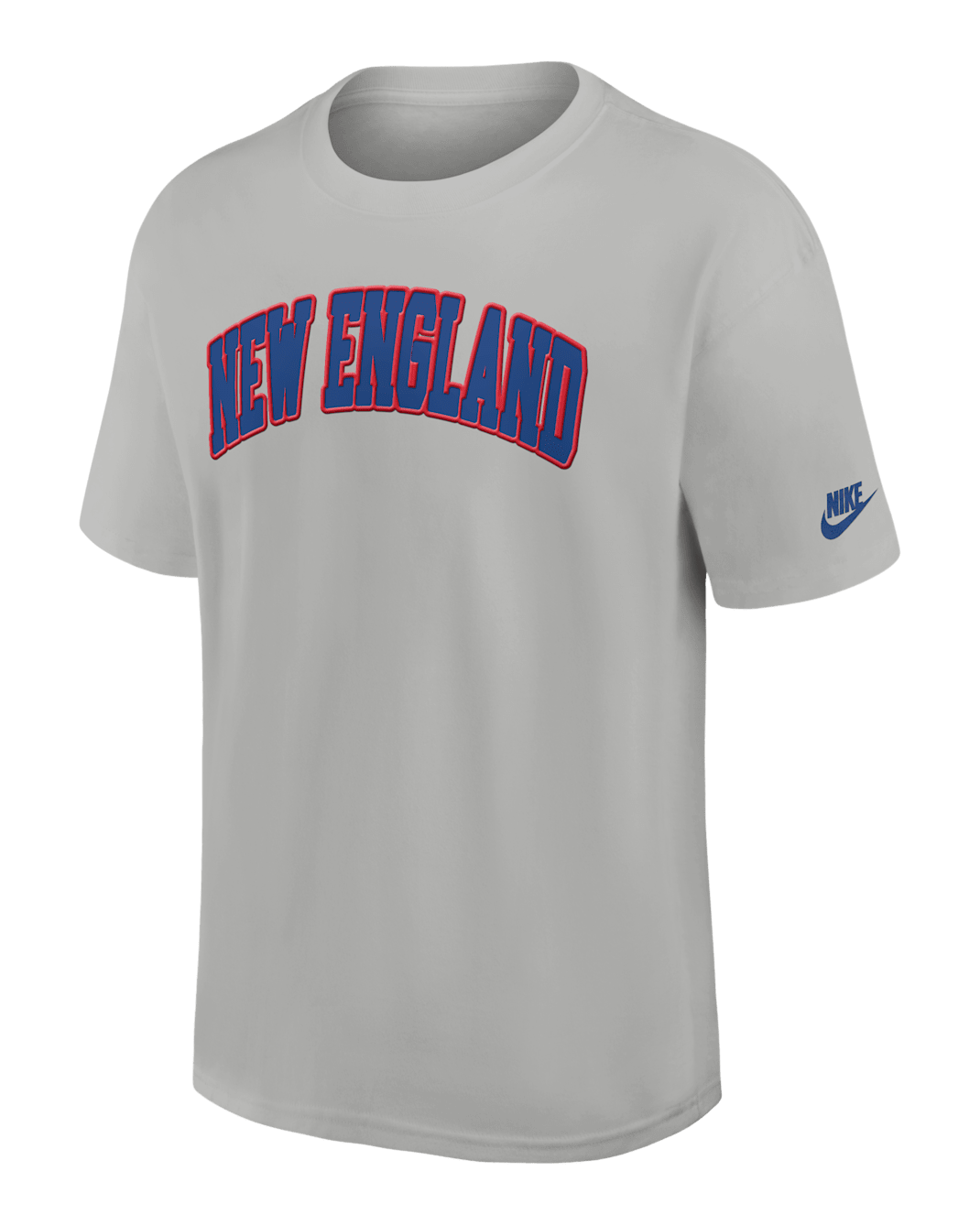 Playera Nike de la NFL para hombre New England Patriots Rewind Statement Max90 - Plata medio