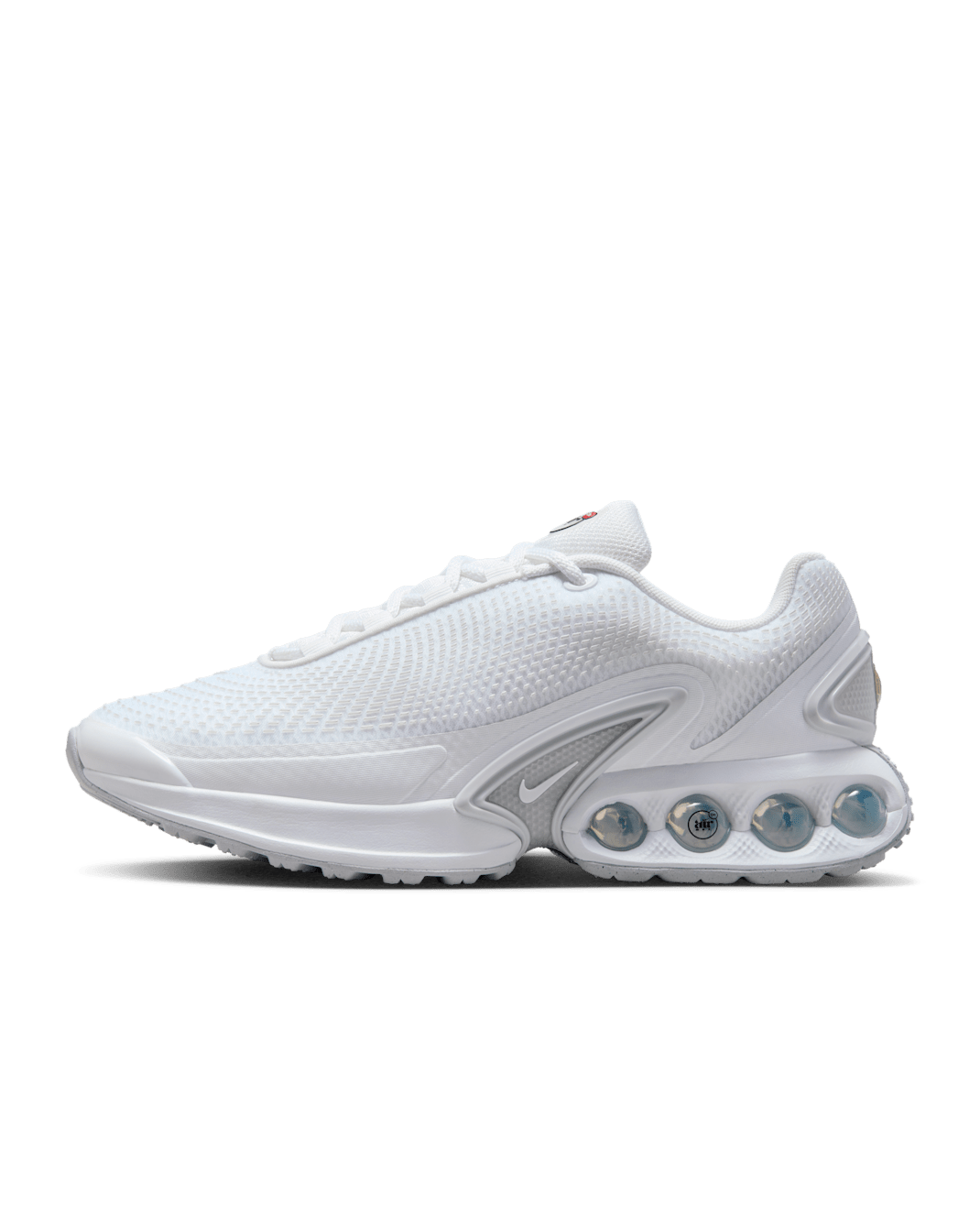 Nike Air Max Dn Women's Shoes - White/White/Metallic Silver/White