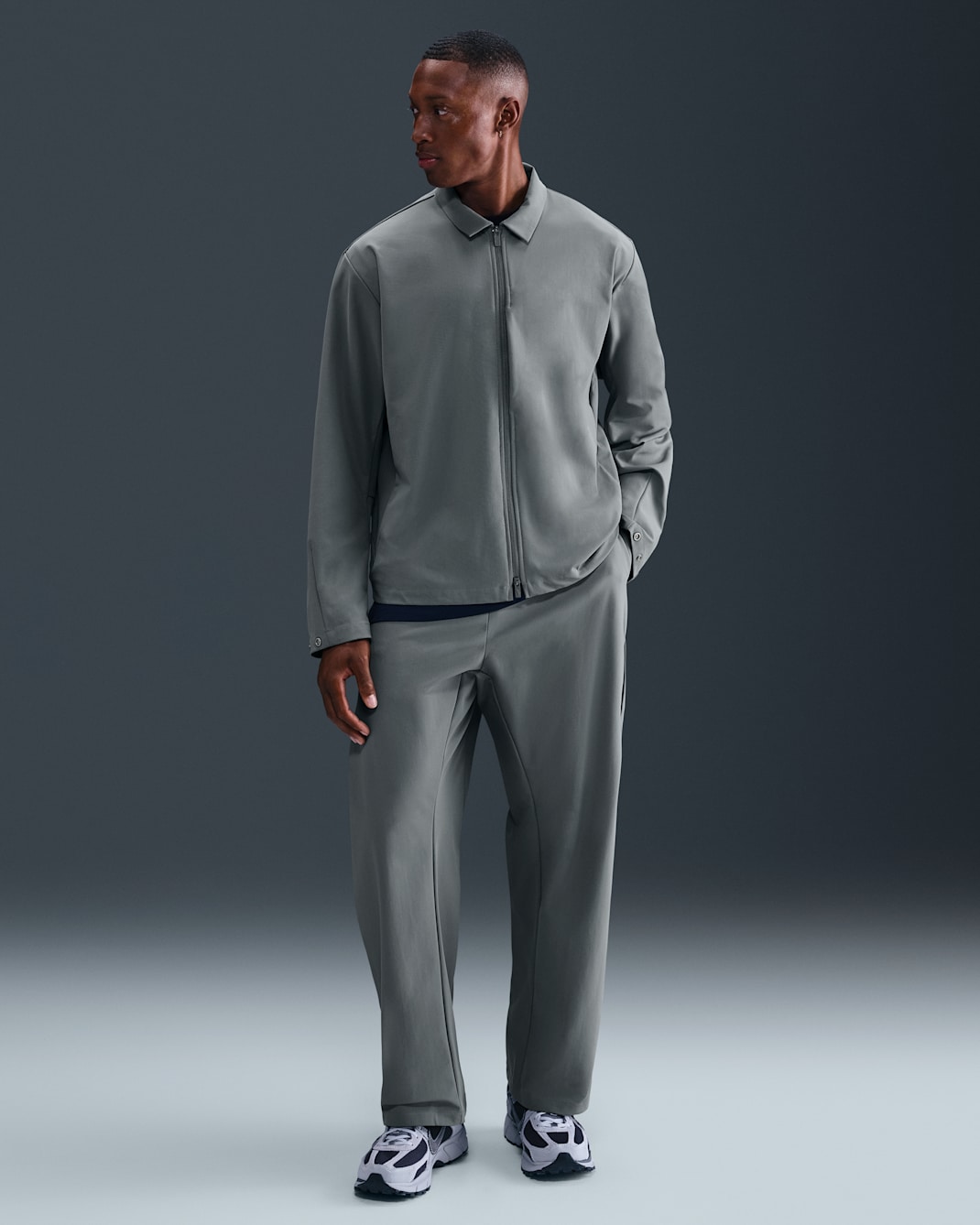 Nike 24.7 PerfectStretch Men's Dri-FIT UV Loose-Fit Utility Pants - Smoke Grey/Nano Grey