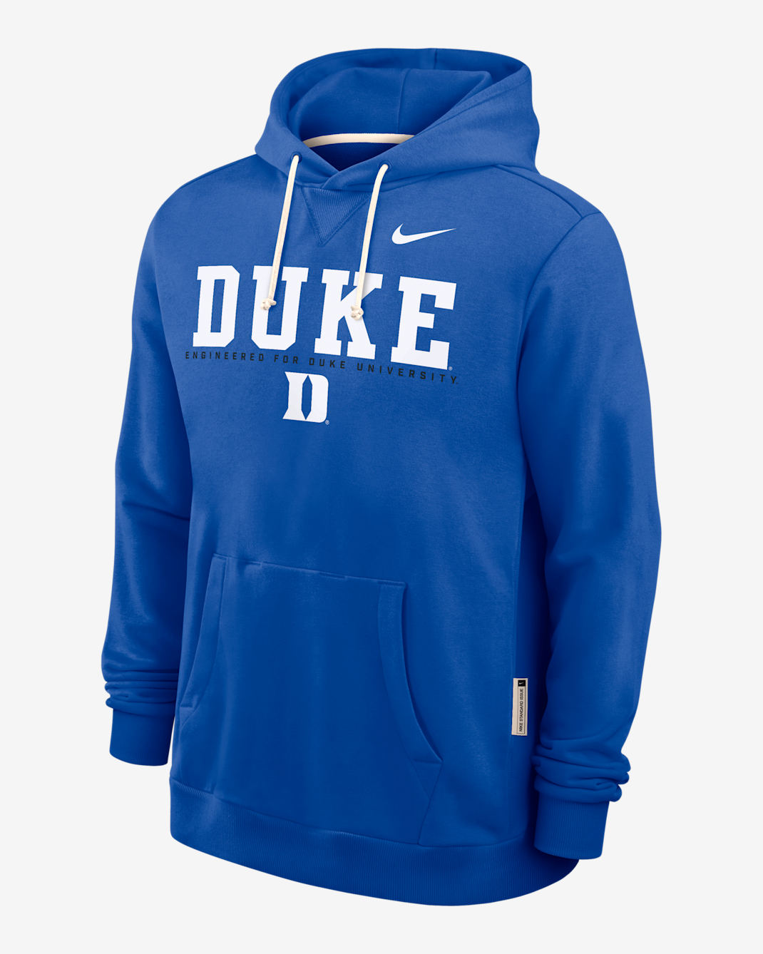 Duke Sideline Men's Nike Dri-FIT College Pullover Hoodie - Royal