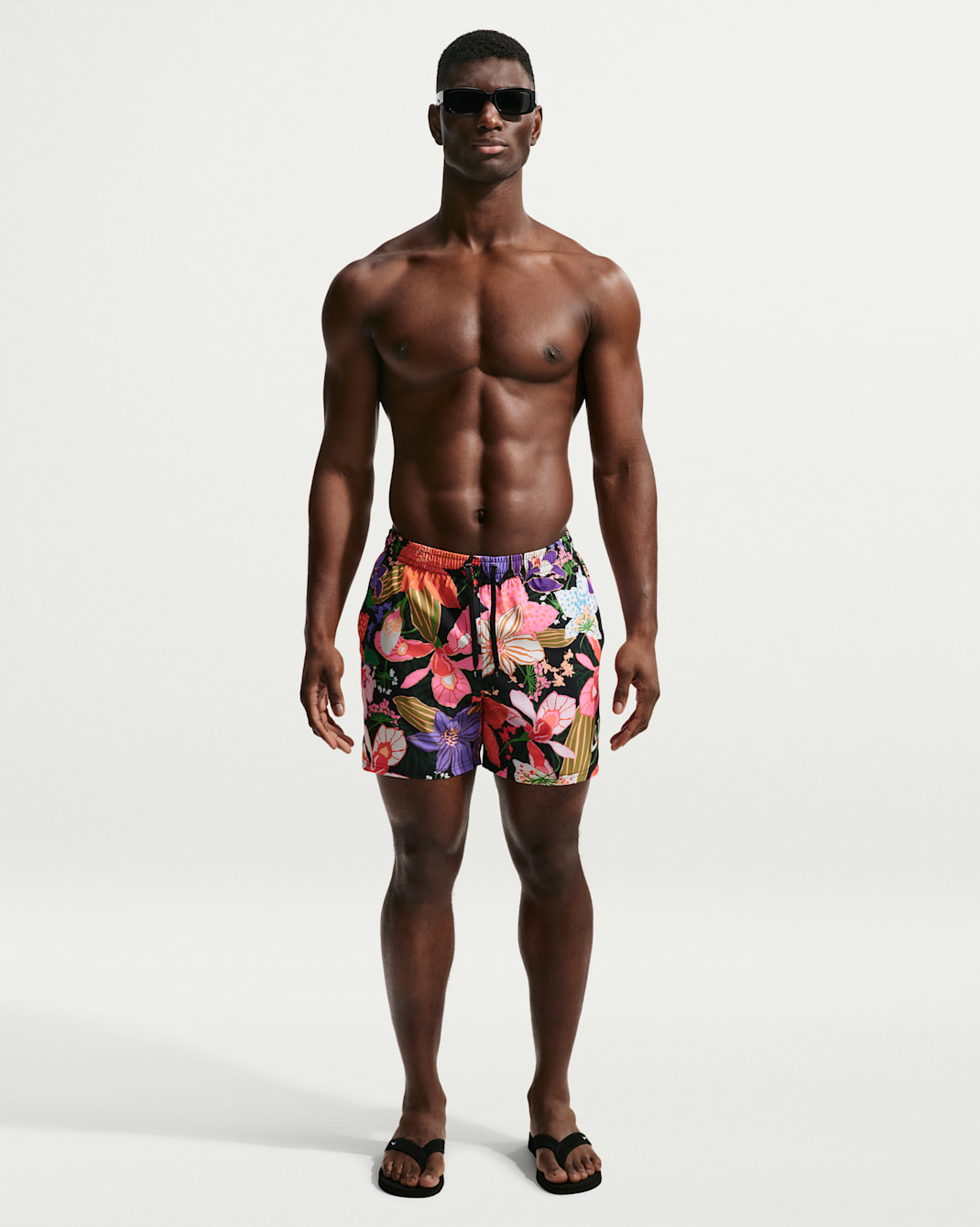 Nike Swim Breaker Men's 12.5cm (approx.) Brief-Lined Volley Shorts - Black/Black/Black/Black