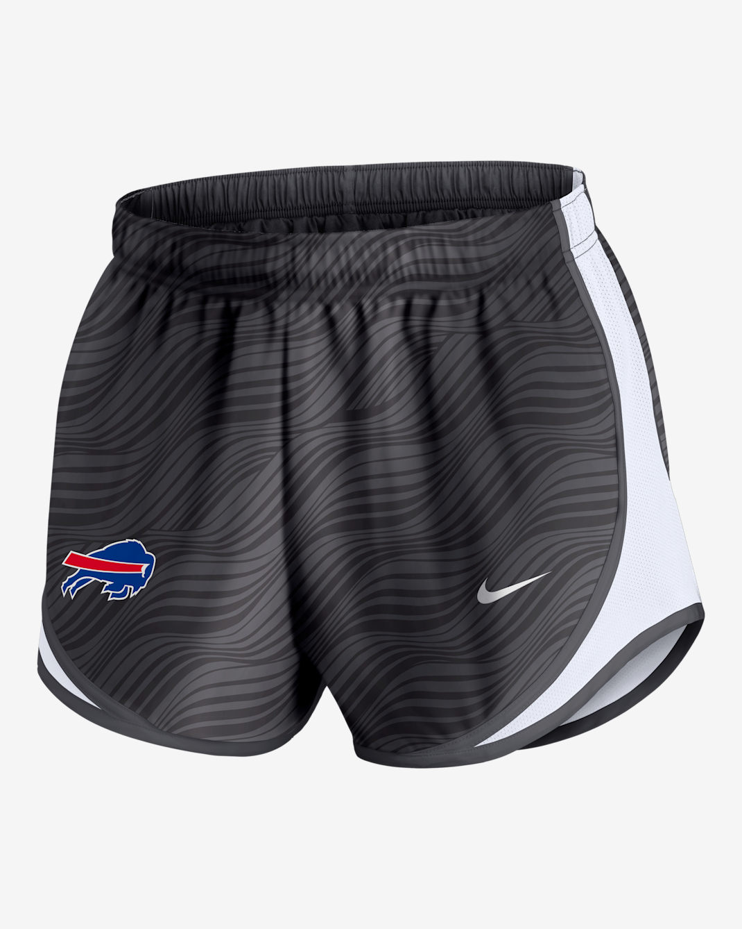 Buffalo Bills Tempo Women's Nike Dri-FIT NFL Shorts - Anthracite/White