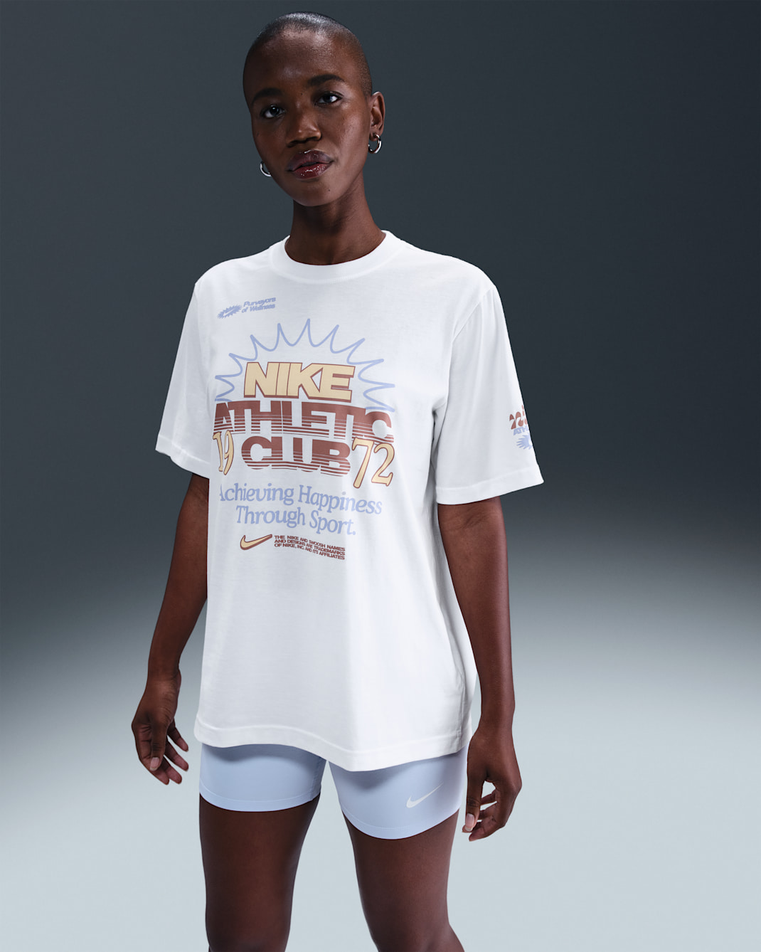 Playera de ajuste holgado para mujer Nike Sportswear Essentials - Blanco