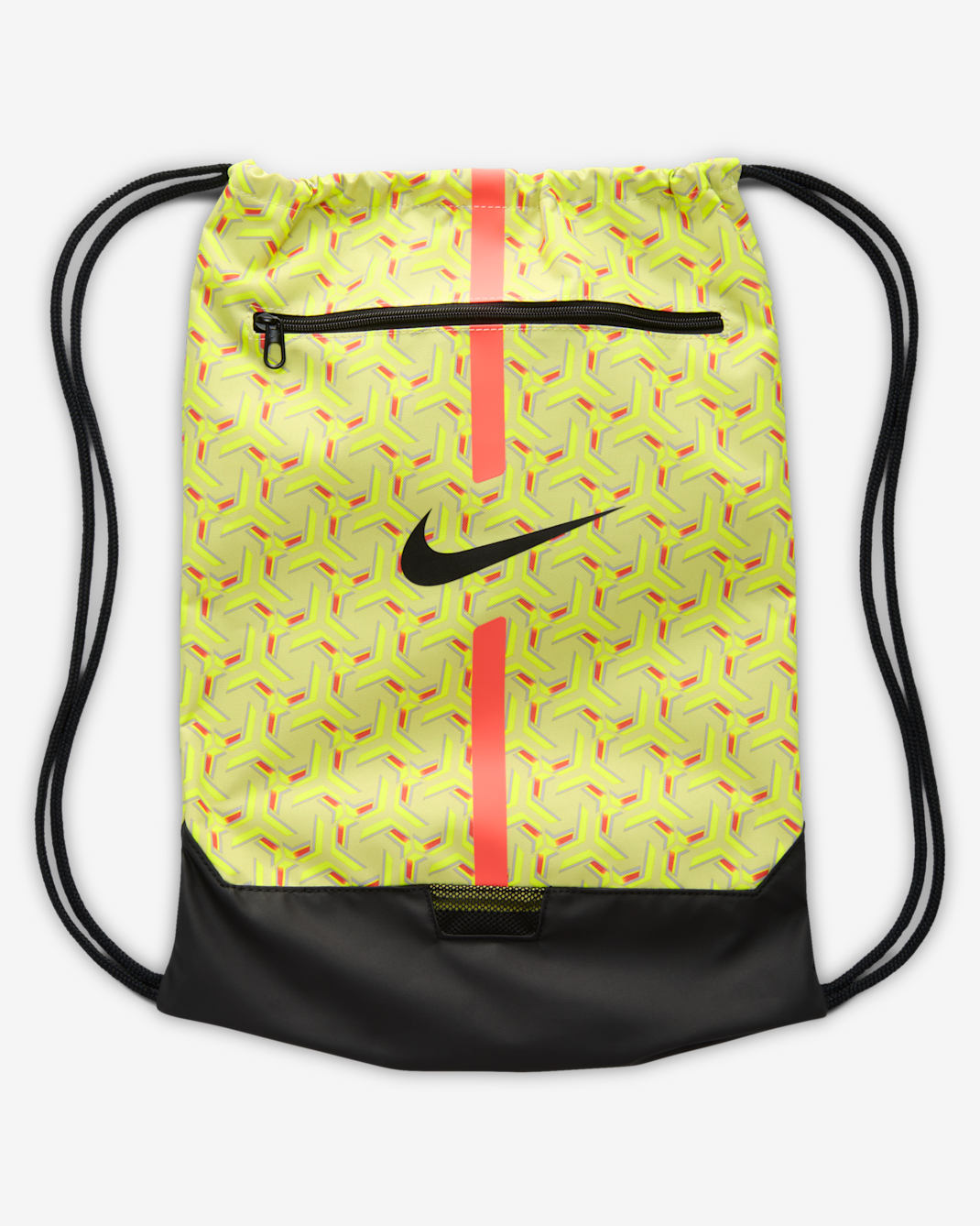 나이키 아카데미 축구 짐색(18L) - 라임라이트/하이퍼 크림슨/블랙
