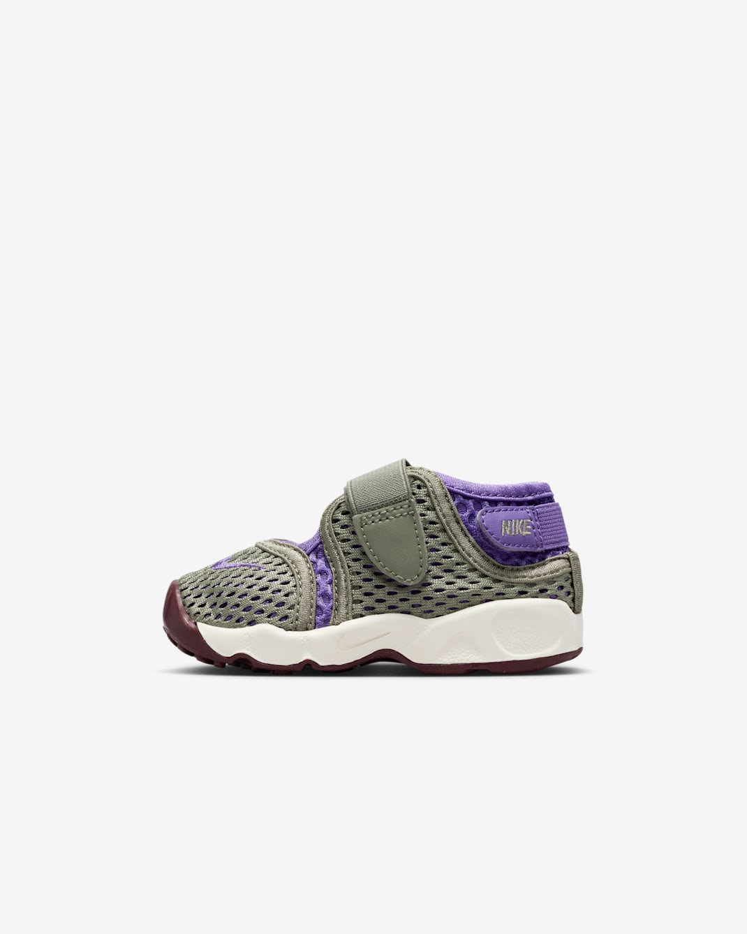Nike Rift 2 嬰幼兒鞋款 - Light Army/Sail/Burgundy Crush/Wild Violet